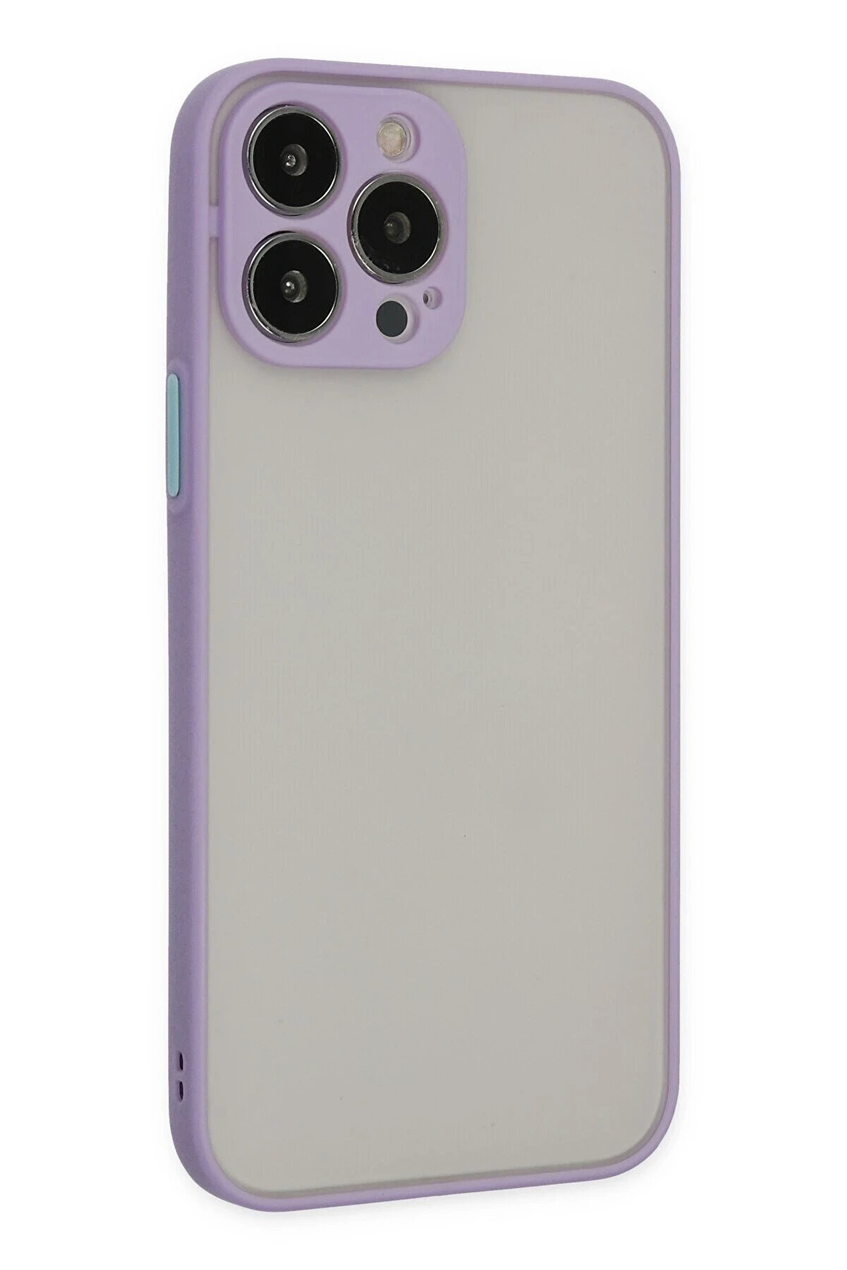 İphone 15 Pro Max Kılıf Montreal Si̇li̇kon Kapak - Mor - Dropx2986-1994