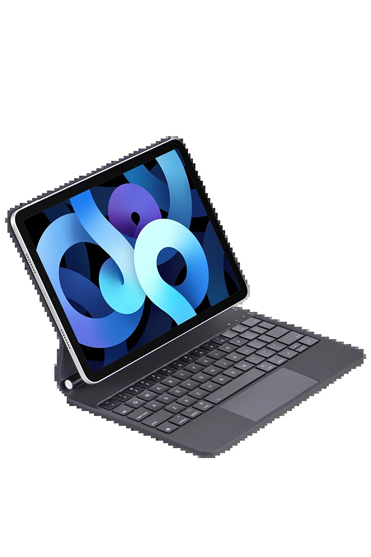 İpad Pro 11 (2024) Kılıf X7P Magi̇c Manyeti̇k Klavyeli̇ Tablet Kılıfı - Si̇yah - Dropx4792-6007