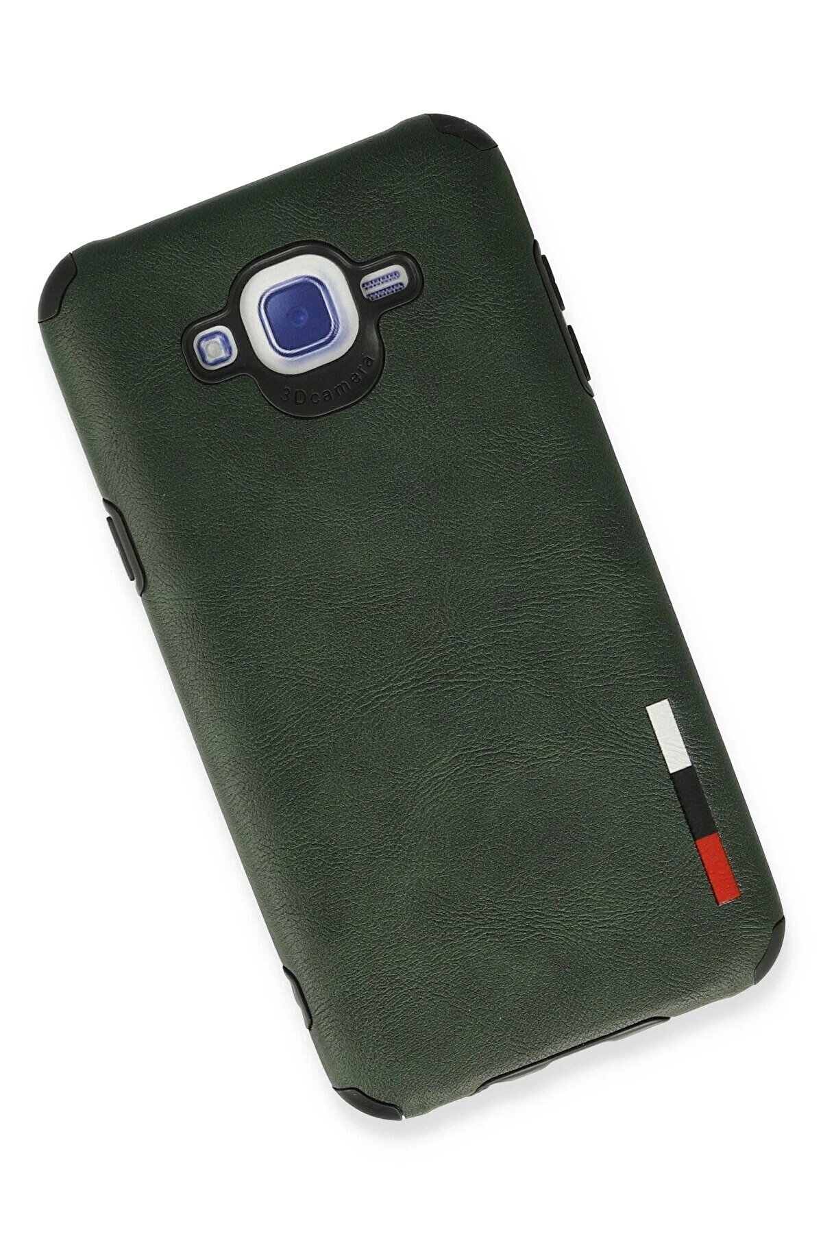 Samsung Galaxy J7 Kılıf Loop Deri̇ Si̇li̇kon - Yeşi̇l - Dropx9784-1254