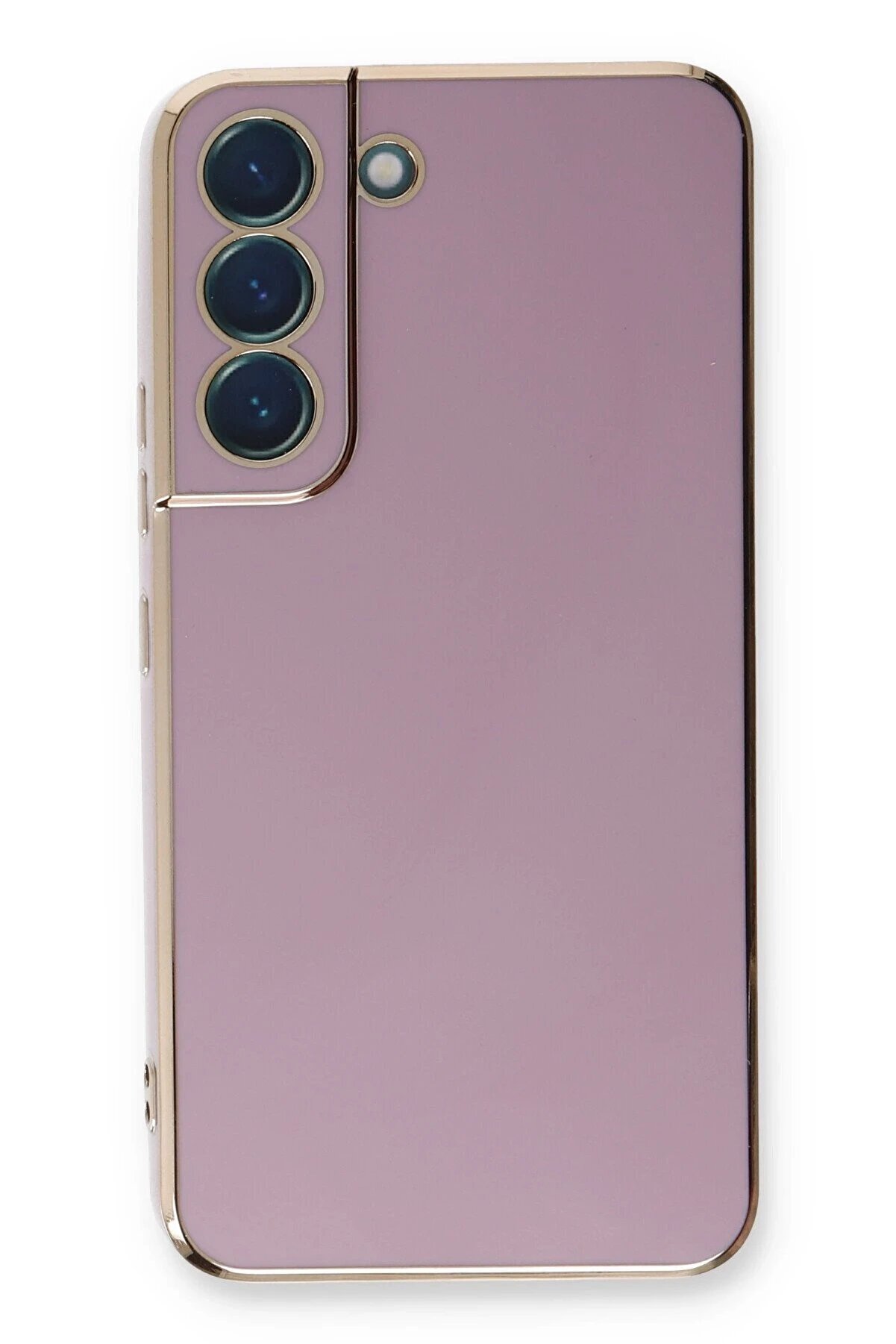 Samsung Galaxy S22 Plus Kılıf Volet Si̇li̇kon - Mor - Dropx9028-5462