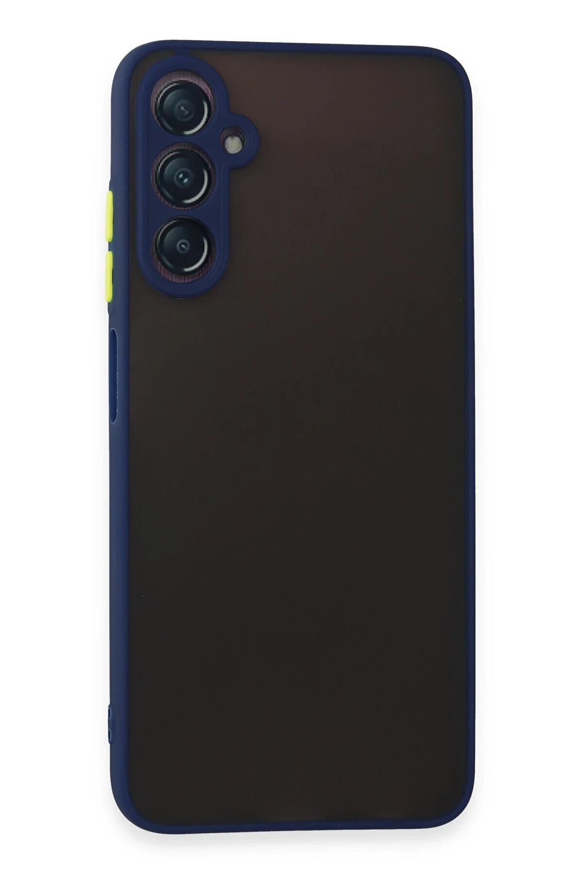 CepteToptan Samsung Galaxy A05S Kılıf Montreal Silikon Kapak - Lacivert - DROPX1078-6747