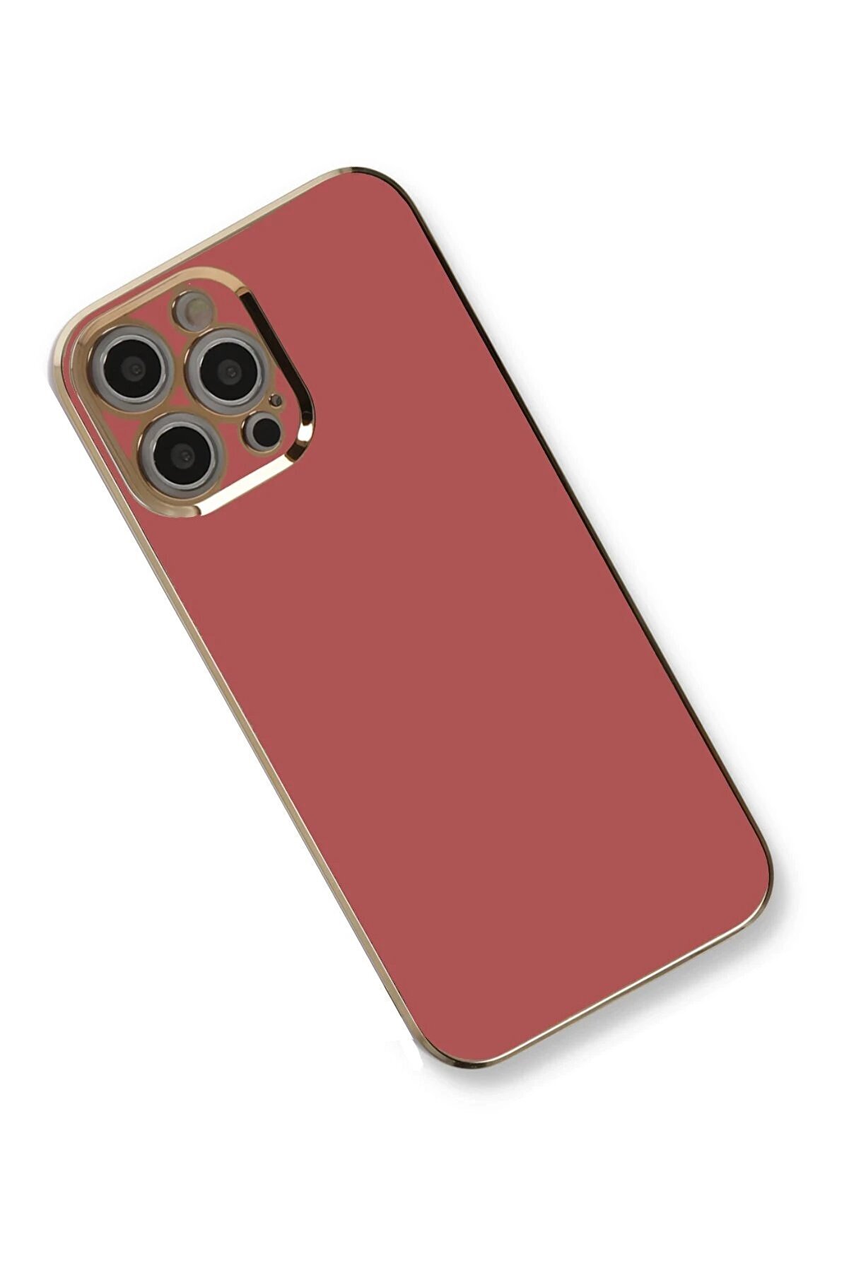 İphone 12 Pro Kılıf Volet Si̇li̇kon - Kırmızı - Dropx3688-1718