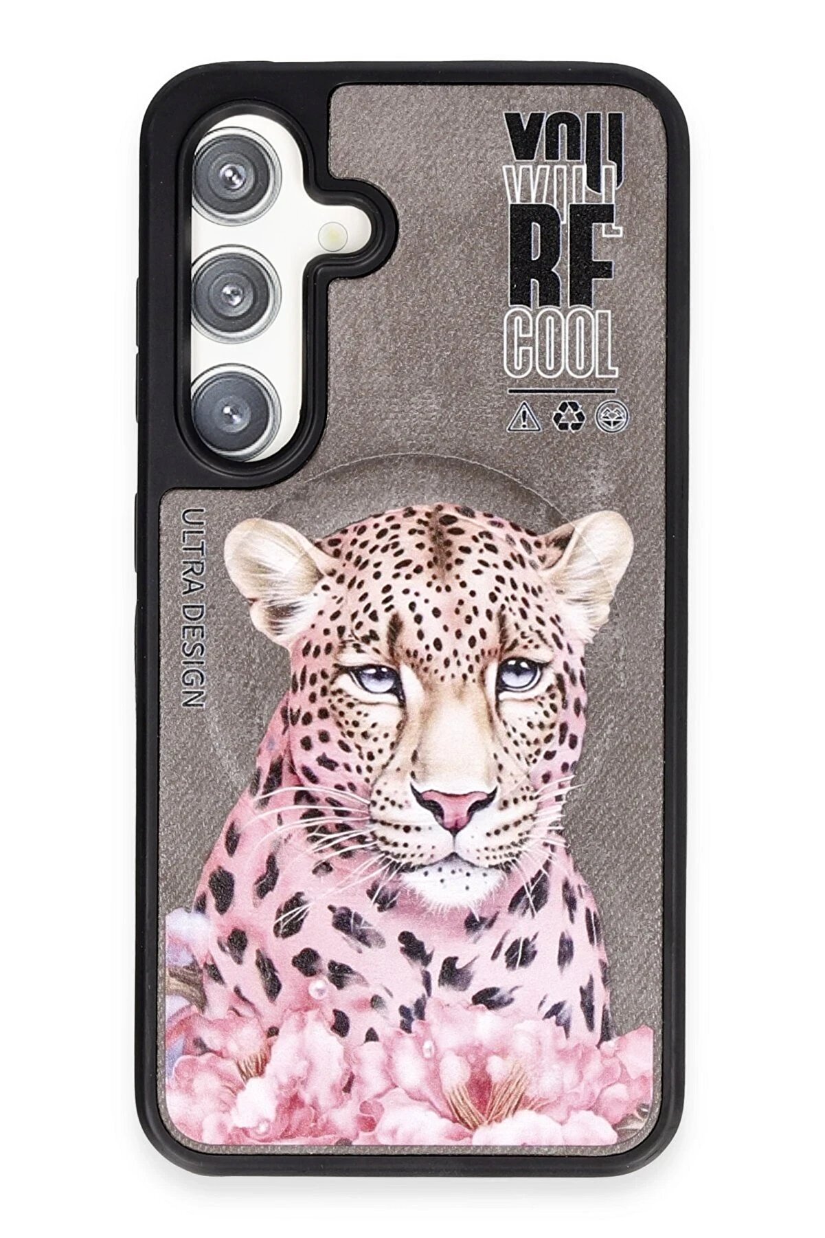 CepteToptan Samsung Galaxy S24 Fun Magsafe Kapak - Natural Grey-2 - DROPX6357-6815