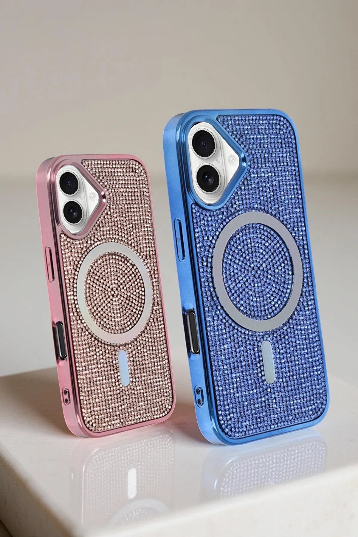 Apple İphone 16 Helen Magsafe Kapak - Deri̇n Mor - Dropx8252-6238