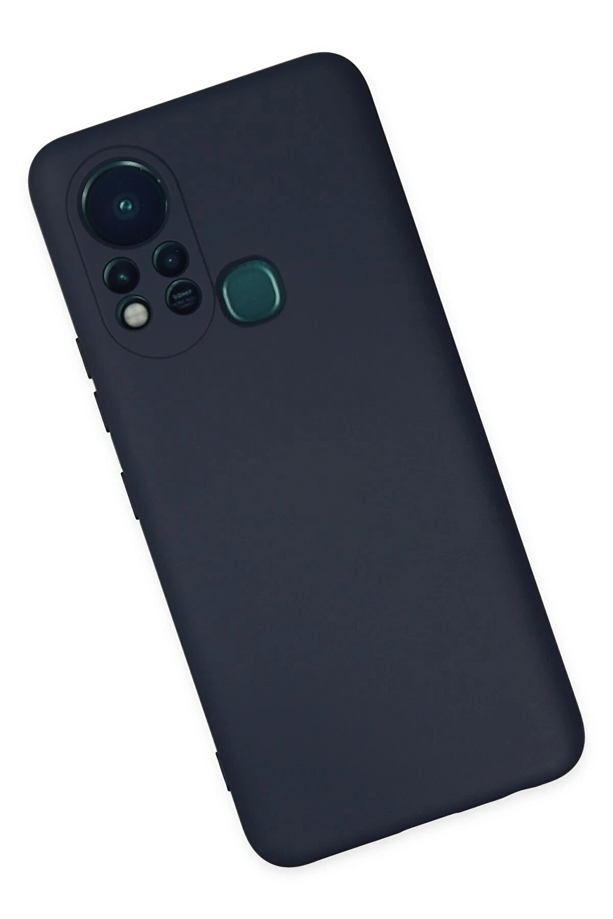 İnfi̇ni̇x Hot 11S Kılıf Nano İçi̇ Kadi̇fe Si̇li̇kon - Laci̇vert - Dropx5192-7914