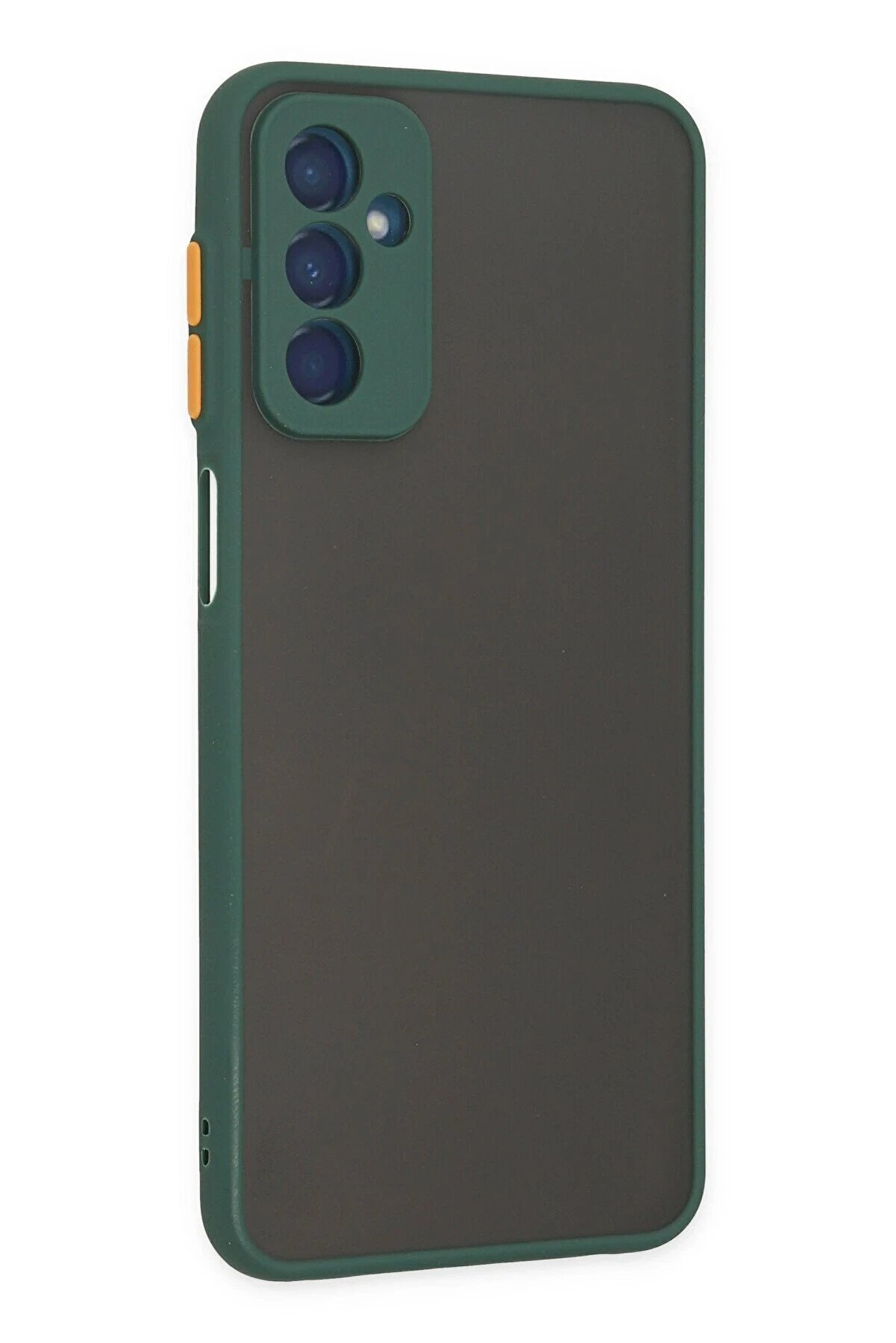 Samsung Galaxy M13 Kılıf Montreal Si̇li̇kon Kapak - Yeşi̇l - Dropx4202-7173