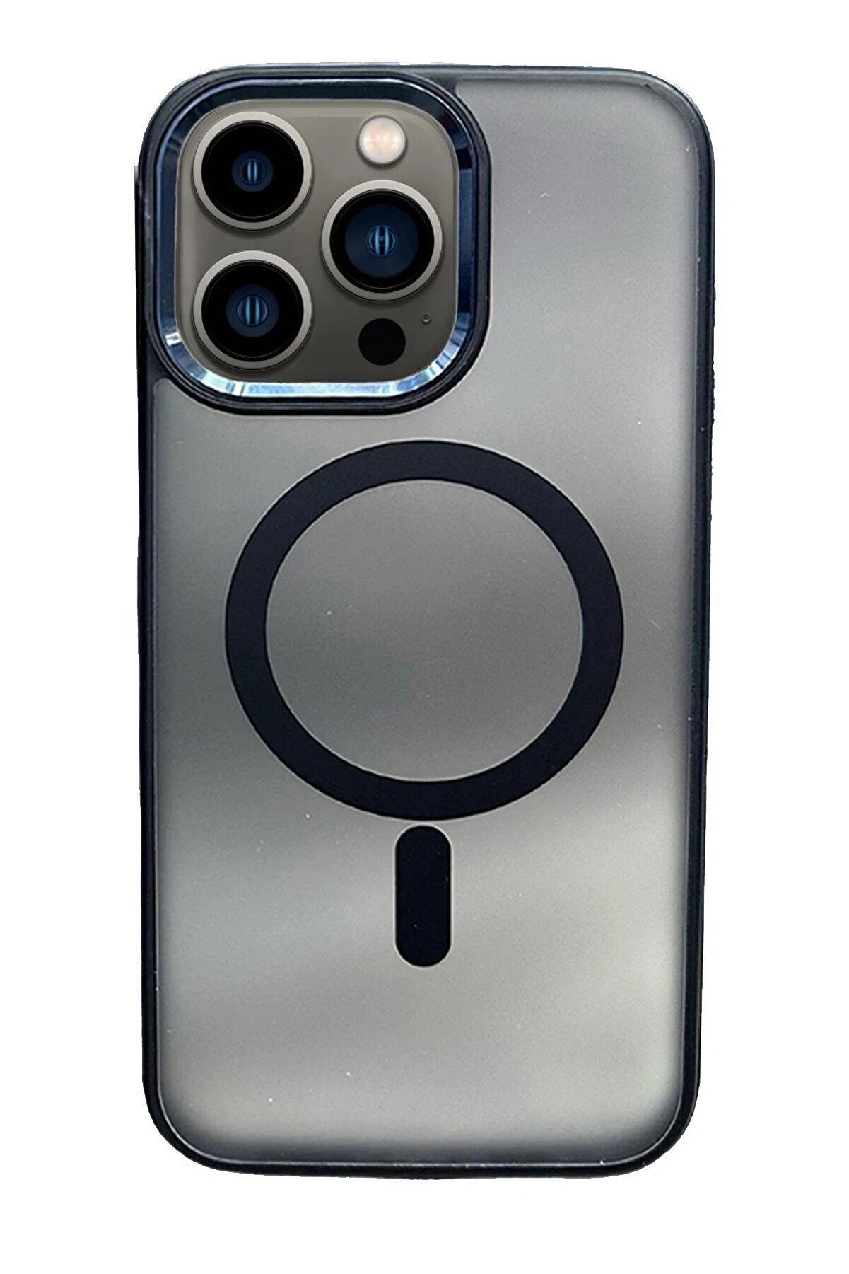CepteToptan iPhone 14 Pro Max Solid Magsafe Kapak - Lacivert - DROPX9466-1574