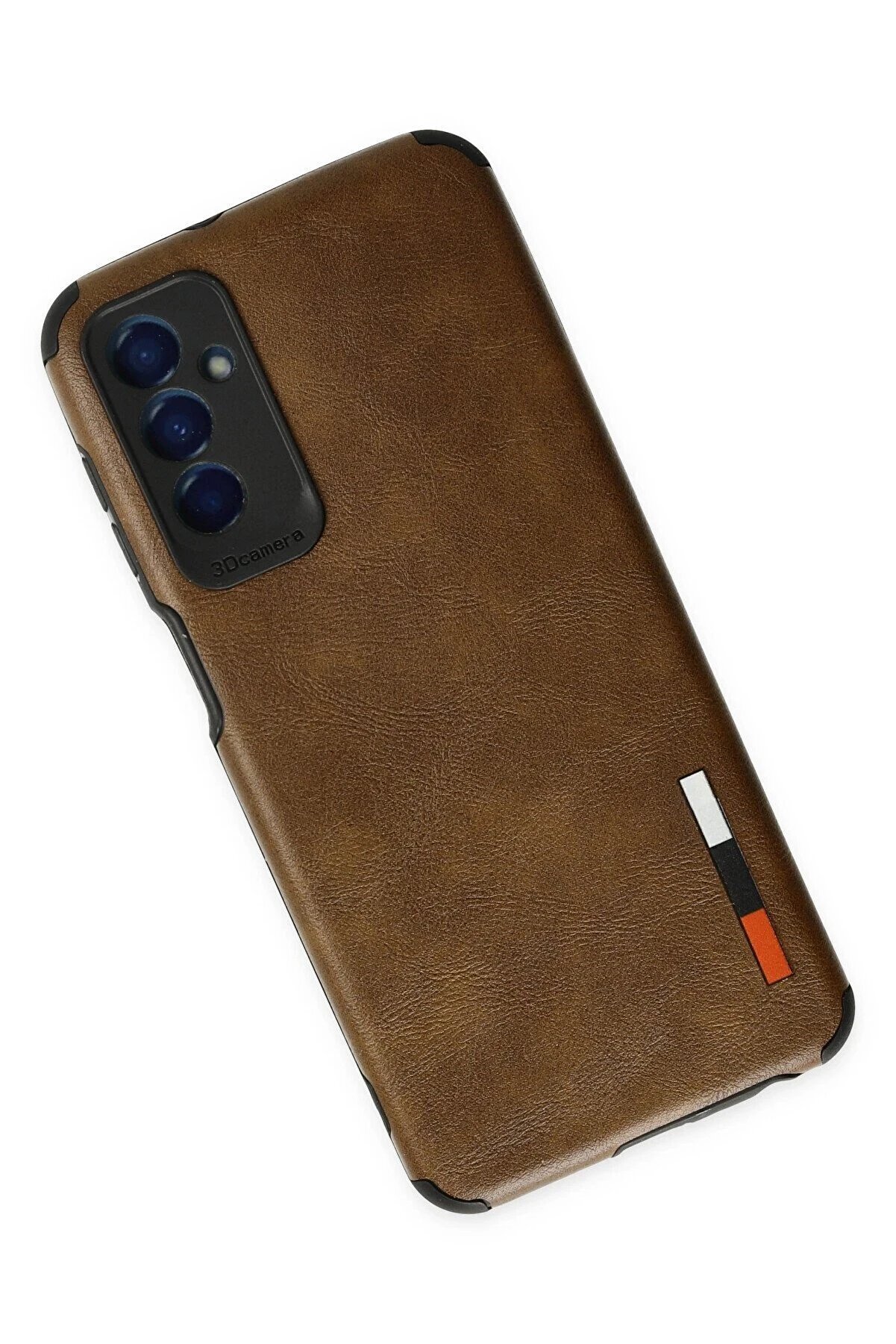 Samsung Galaxy M13 Kılıf Loop Deri̇ Si̇li̇kon - Kahverengi̇ - Dropx5869-6703