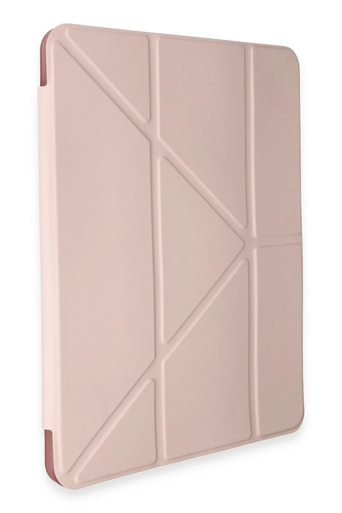 CepteToptan Huawei Honor Pad V9 Kılıf Kalemlikli Mars Tablet Kılıfı - Rose Gold - DROPX2455-1121