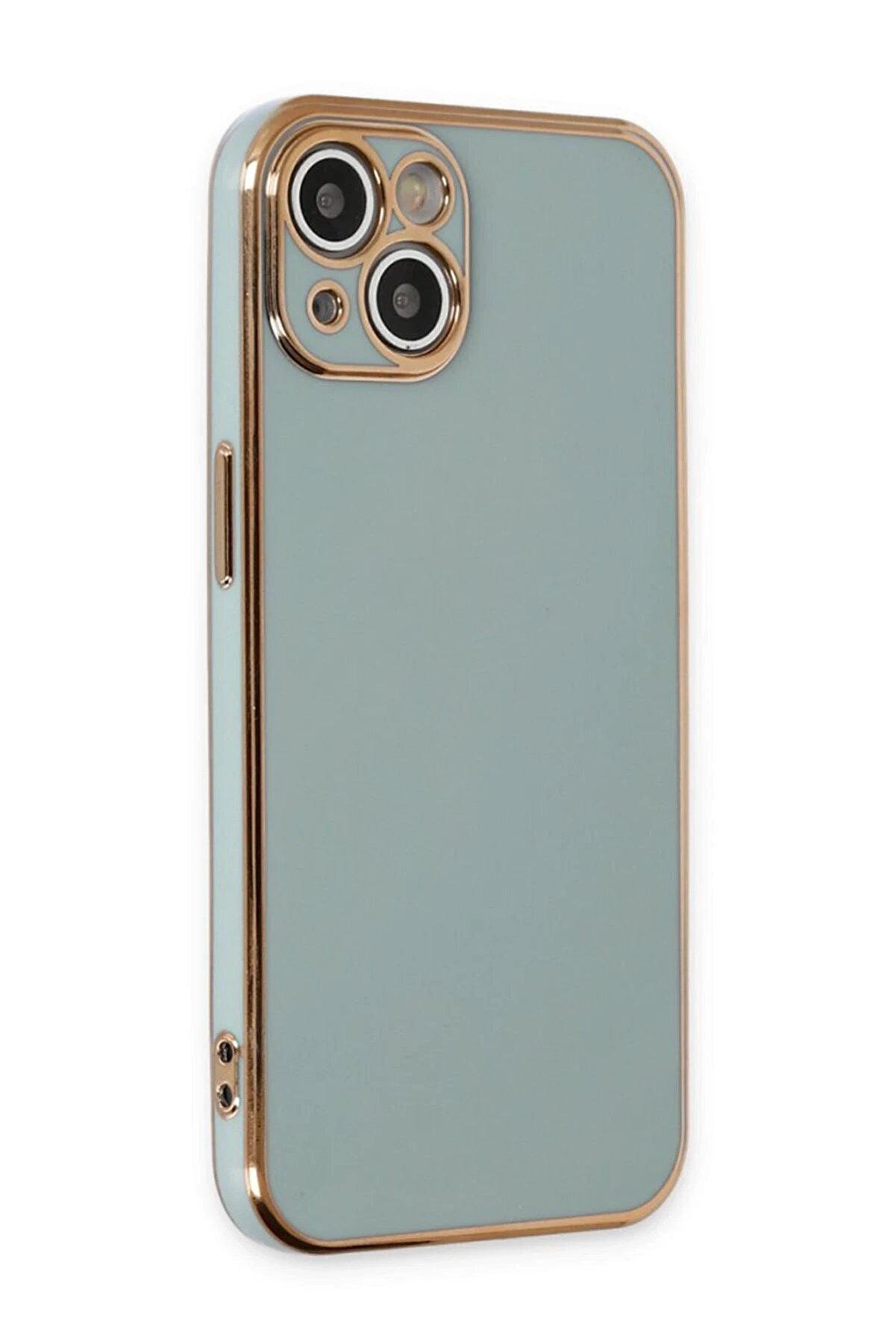 İphone 15 Kılıf Volet Si̇li̇kon - Açık Yeşi̇l - Dropx6957-7887