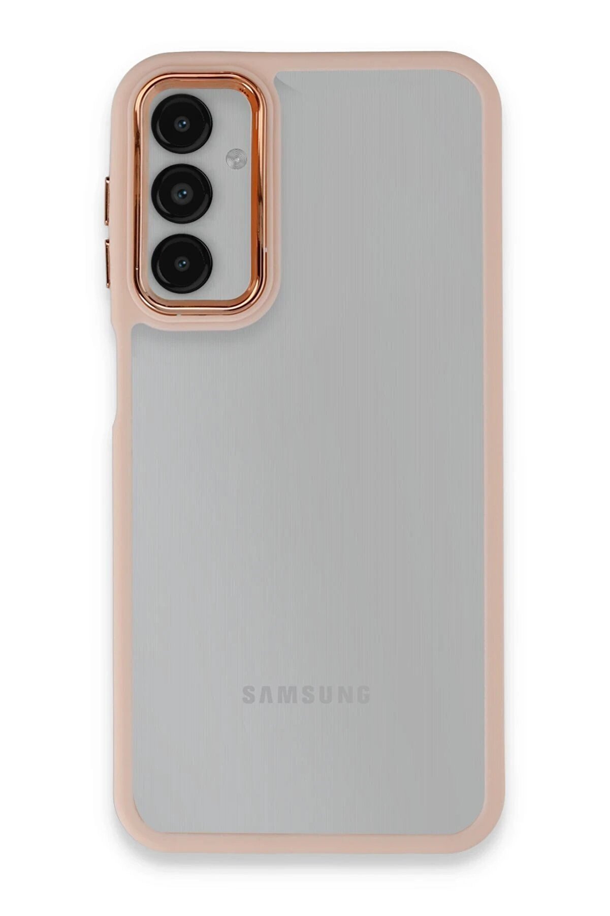 CepteToptan Samsung Galaxy A24 4G Kılıf Dora Kapak - Pudra - DROPX5373-8686