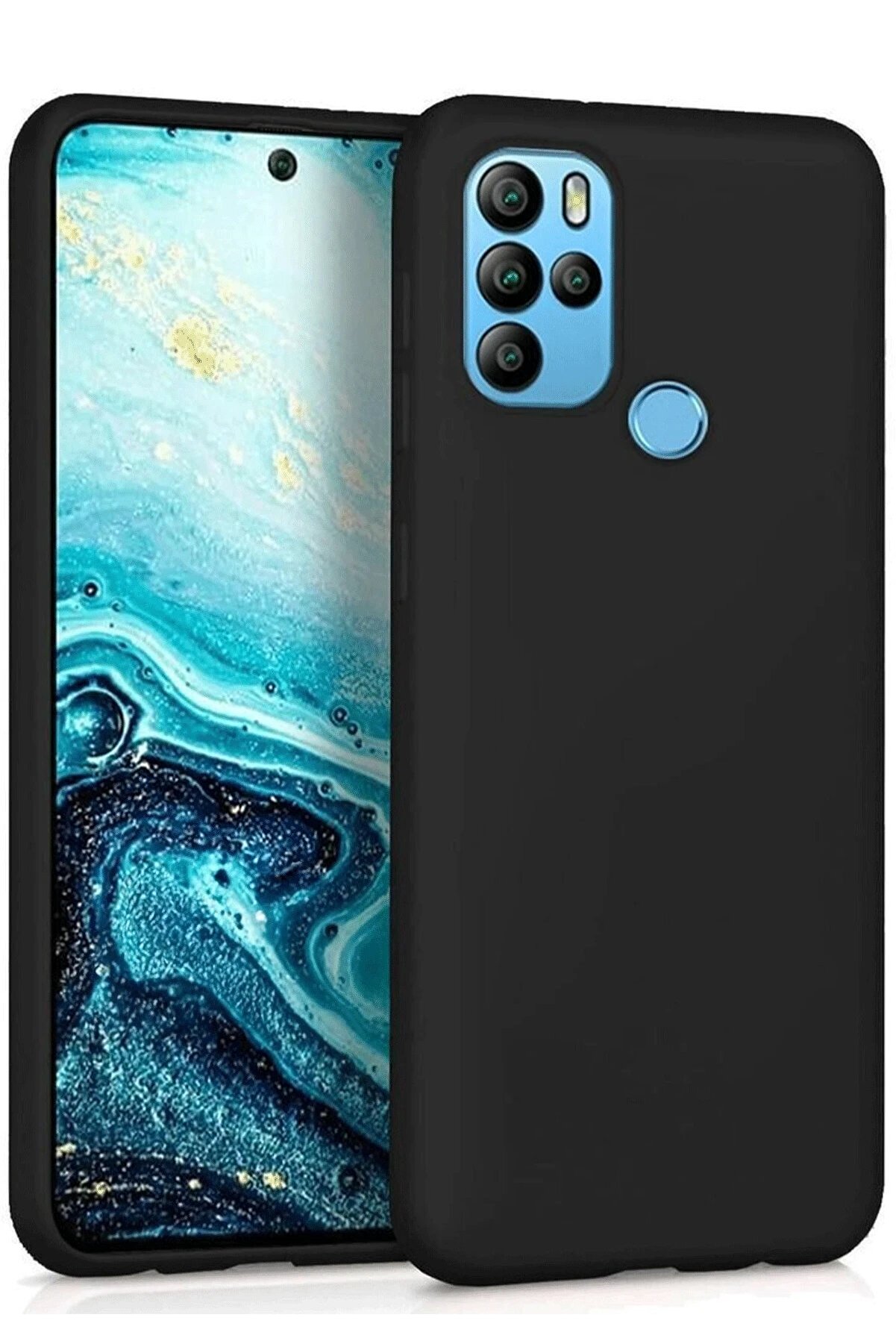 CepteToptan General Mobile GM 21 Plus Kılıf First Silikon - Siyah - DROPX6945-6936