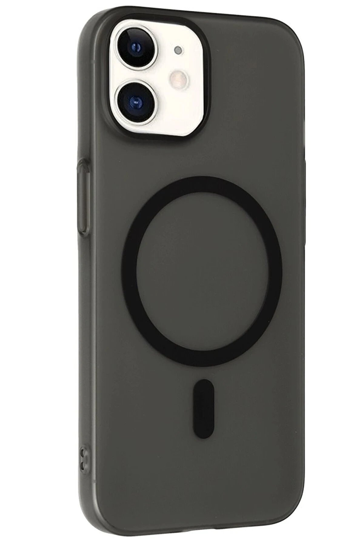 CepteToptan iPhone 11 Tuna PC Slim Magsafe Kapak - Siyah - BRH024659-1407