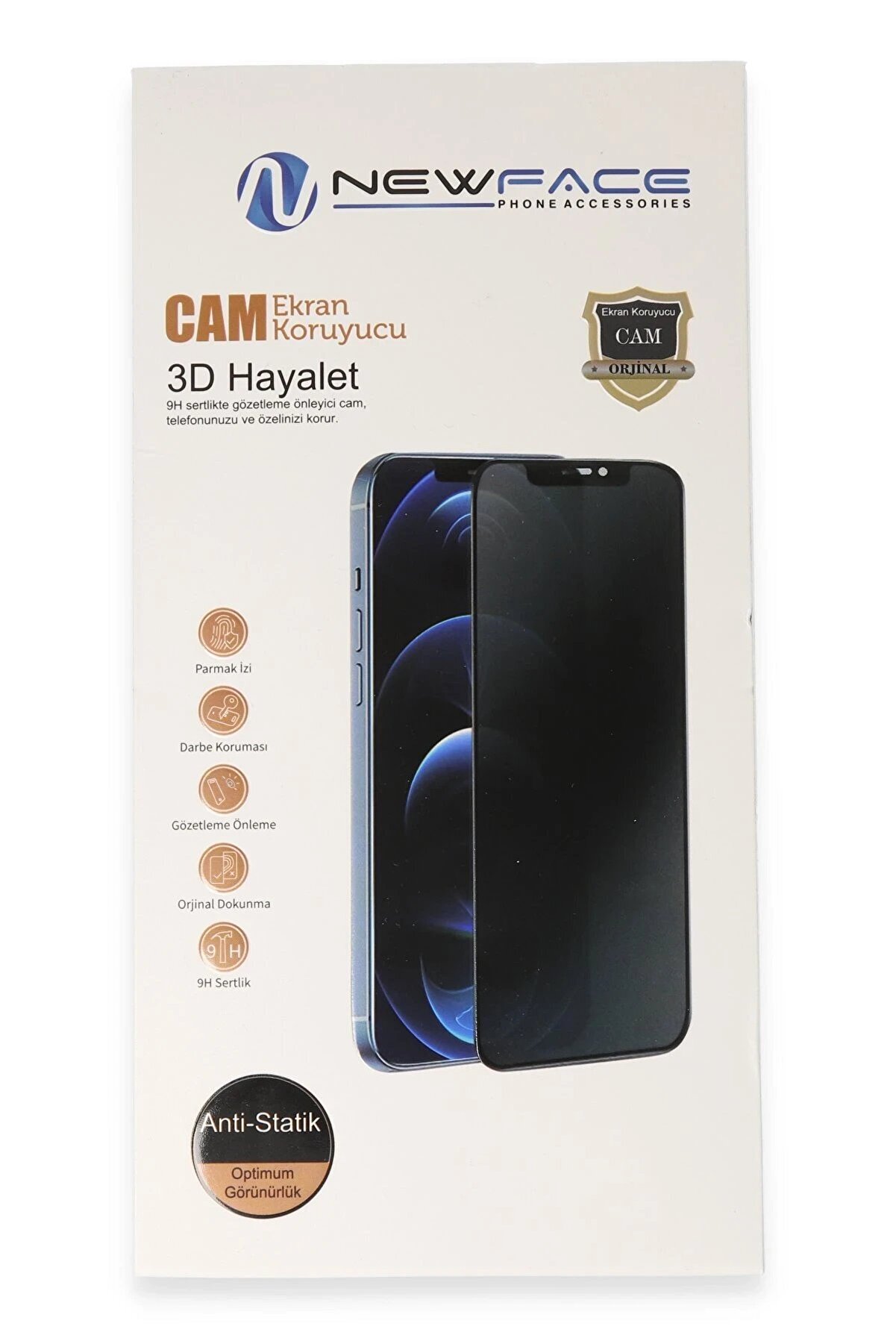 Xi̇aomi̇ Pocophone X3 Pro 3D Anti̇stati̇k Hayalet Cam Ekran Koruyucu - Dropx7784-4481