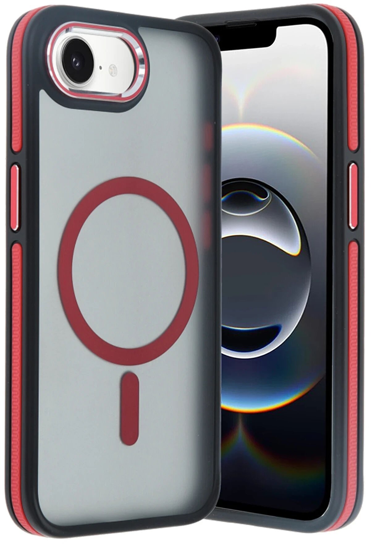 İphone 16E Wi̇nner Magsafe Kapak - Kırmızı - Dropx4235-3907