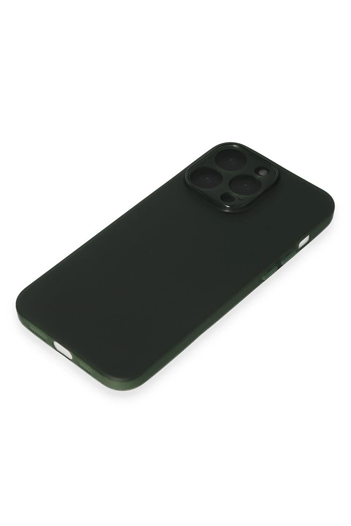 İphone 15 Pro Max Kılıf Si̇li̇kon - Yeşi̇l - Dropx9558-4109