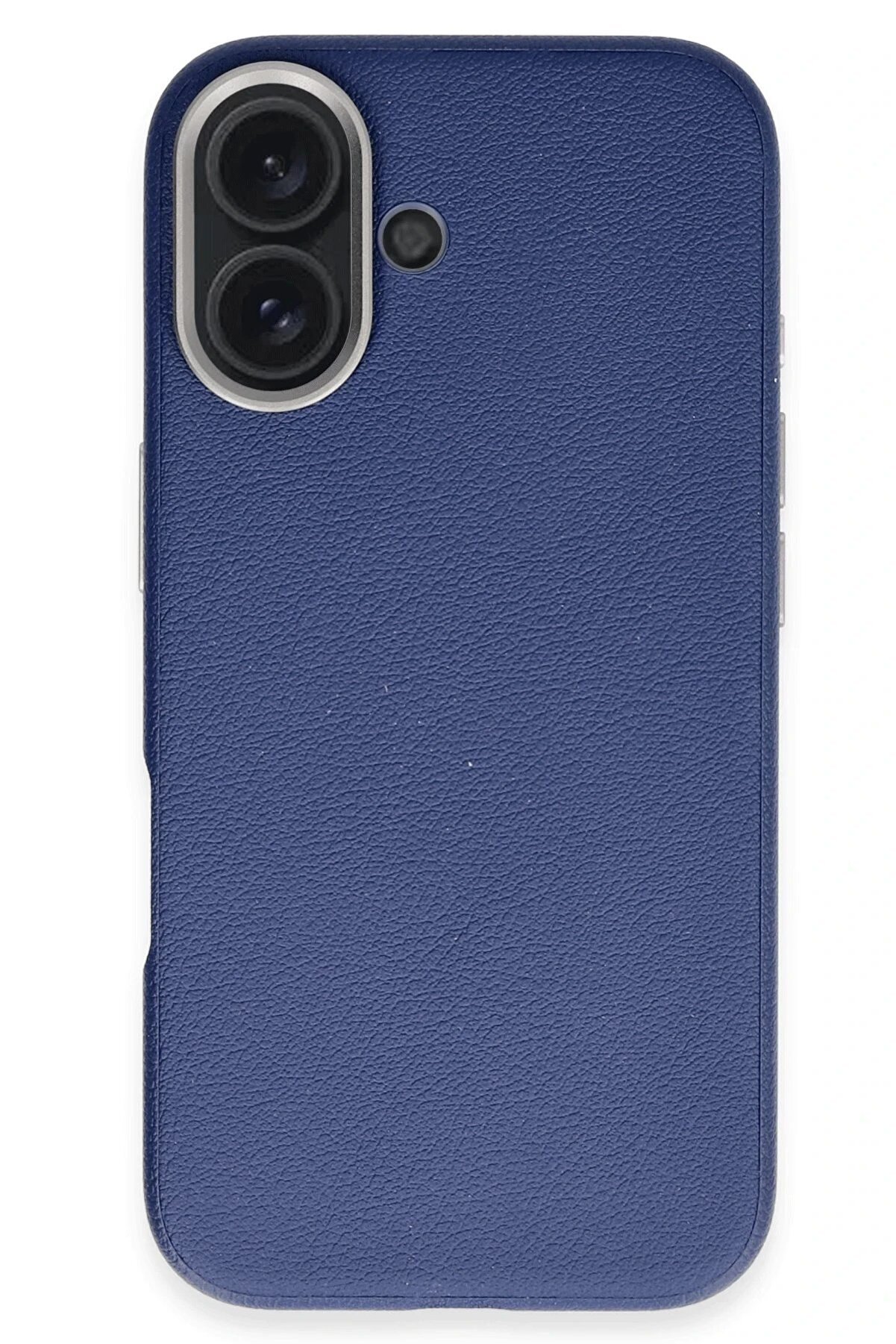 CepteToptan iPhone 16 Wonder Deri Magsafe Kapak - Lacivert - DROPX9698-5334