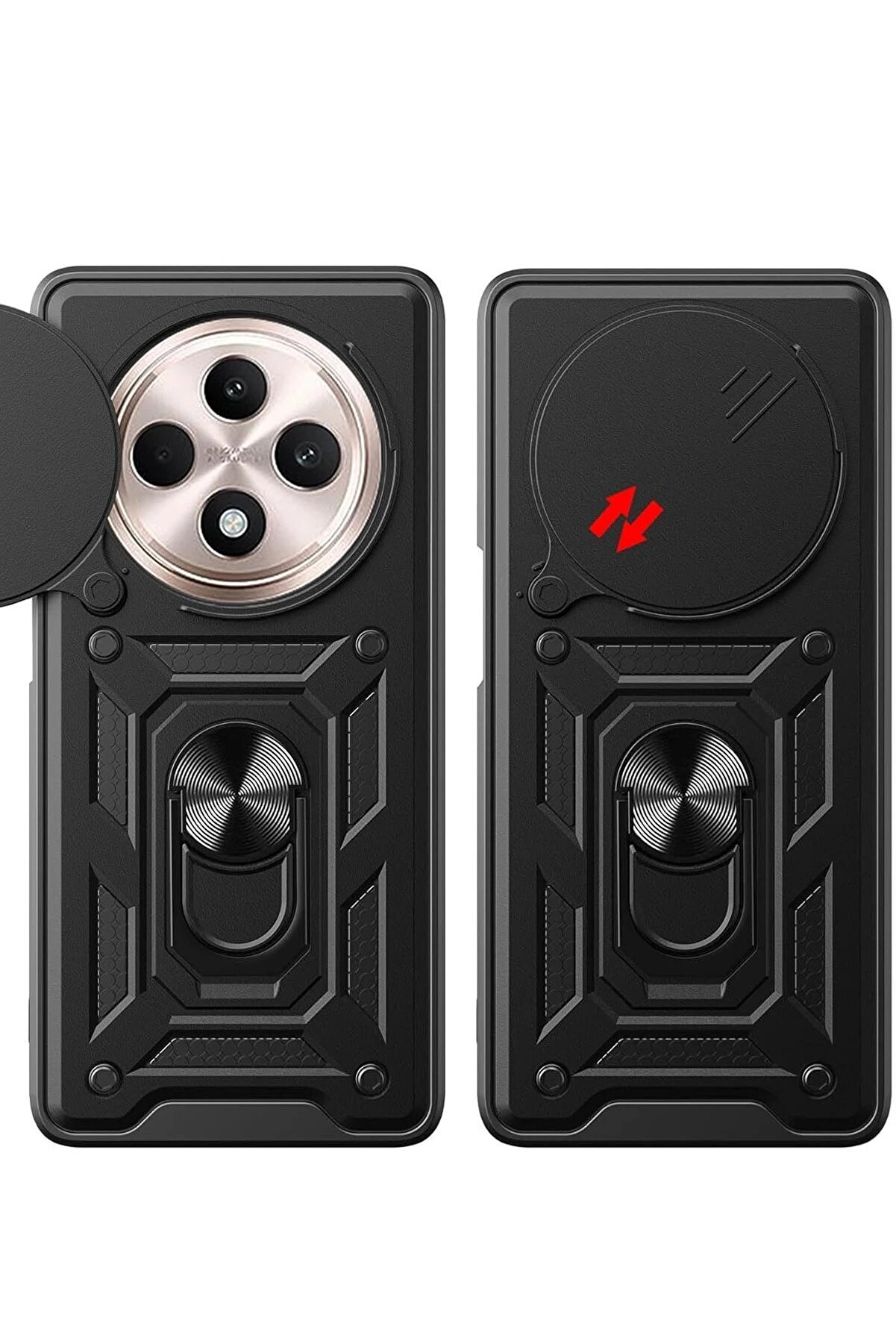 Xi̇aomi̇ Redmi̇ 14C Kılıf Pars Lens Y&uuml;z&uuml;kl&uuml; Si̇li̇kon - Yeşi̇l - Dropx7297-4768