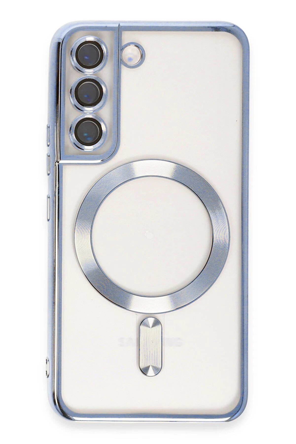 CepteToptan Samsung Galaxy S22 Kılıf Kross Magneticsafe Kapak - Sierra Blue - DROPX3250-1605