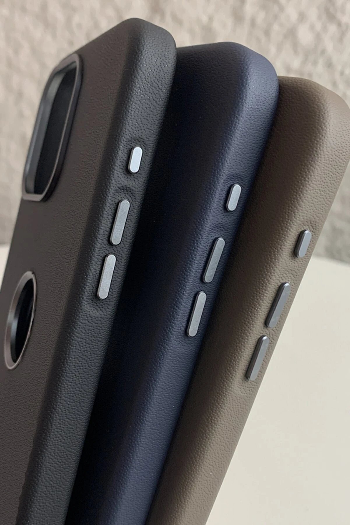 İphone 15 Pro Ori̇ji̇ Kapak - Laci̇vert - Dropx7738-6763