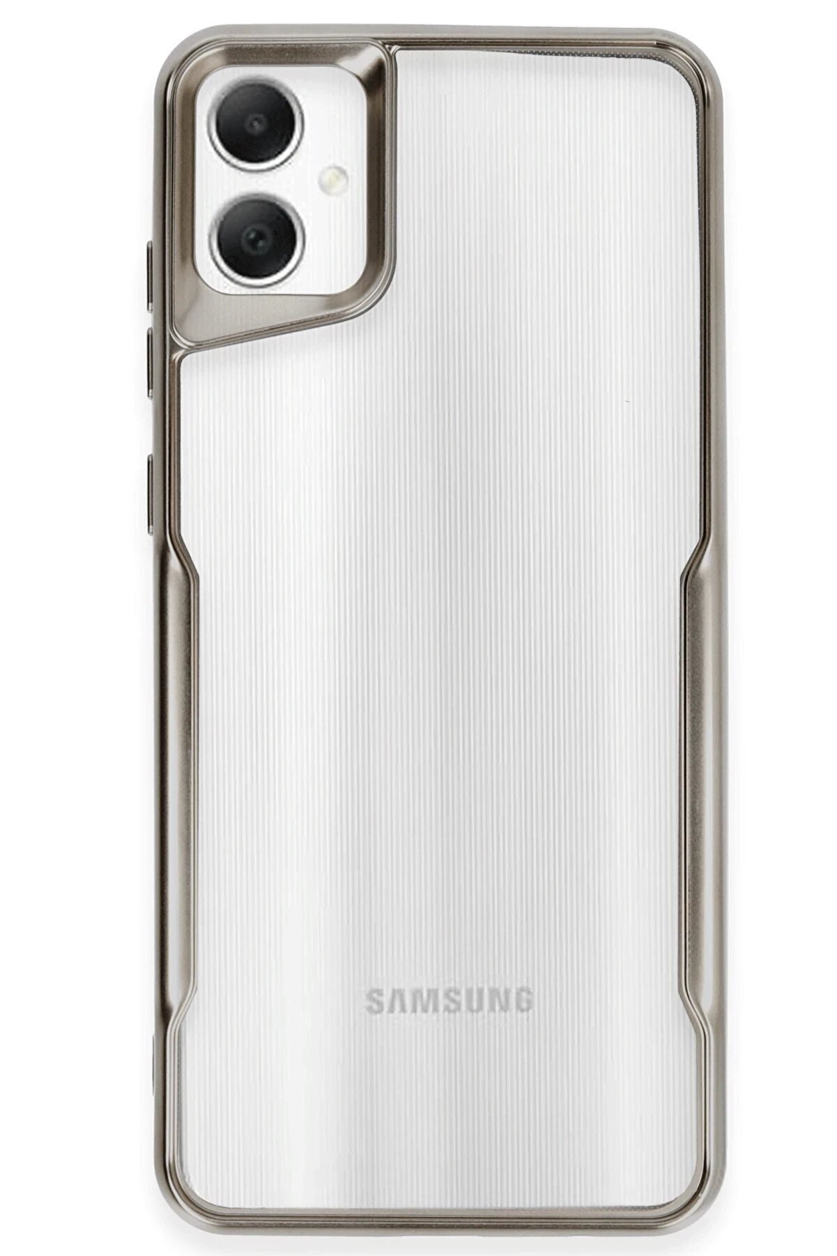 CepteToptan Samsung Galaxy A06 Kılıf Boyi Silikon Kapak - Titan Gri - DROPX6851-6865