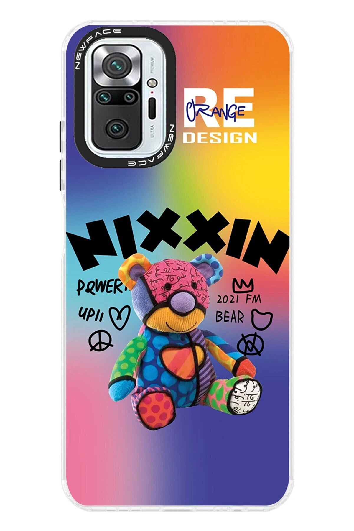 CepteToptan Xiaomi Redmi Note 10 Pro Kılıf Estoril Desenli Kapak - Estoril - 11 - DROPX1539-4442