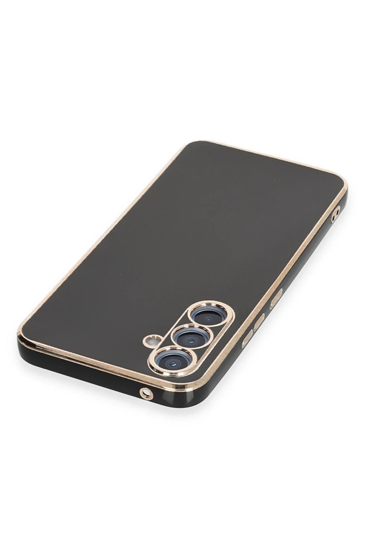 Samsung Galaxy A54 5G Kılıf Volet Si̇li̇kon - Si̇yah - Dropx7775-7425