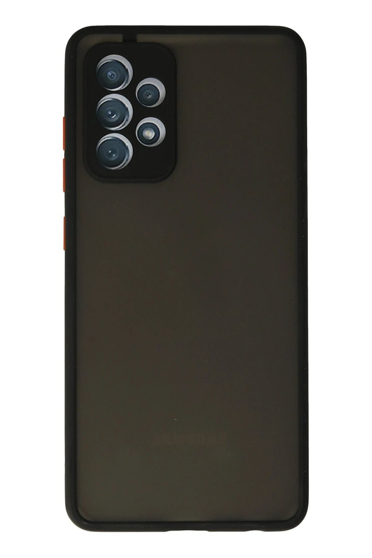CepteToptan Samsung Galaxy A72 Kılıf Montreal Silikon Kapak - Siyah - DROPX2644-1976