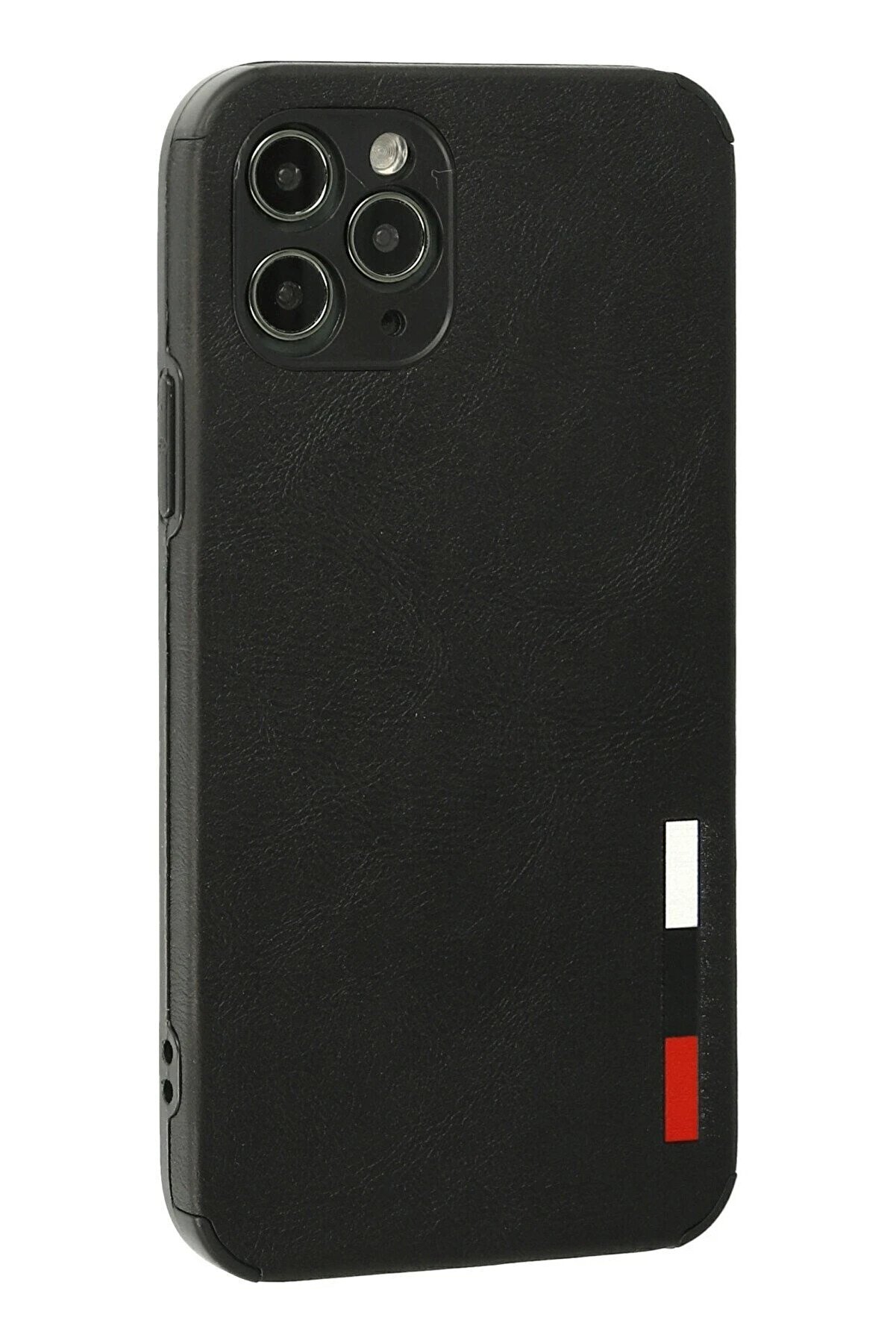 İphone 11 Pro Kılıf Loop Deri̇ Si̇li̇kon - Si̇yah - Dropx5595-4971