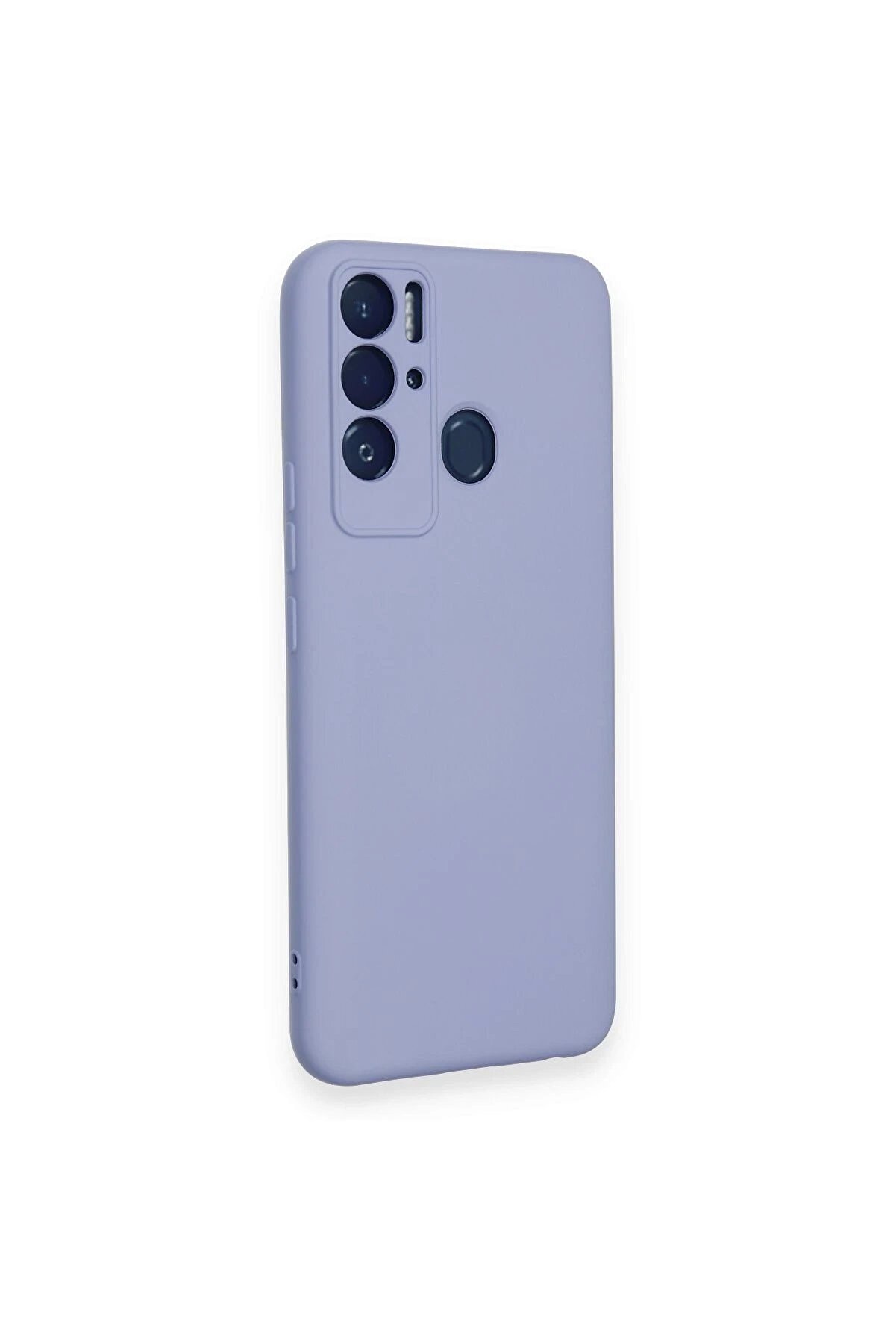 Tecno Pova Neo Kılıf Nano İçi̇ Kadi̇fe Si̇li̇kon - Li̇la - Dropx2763-9573