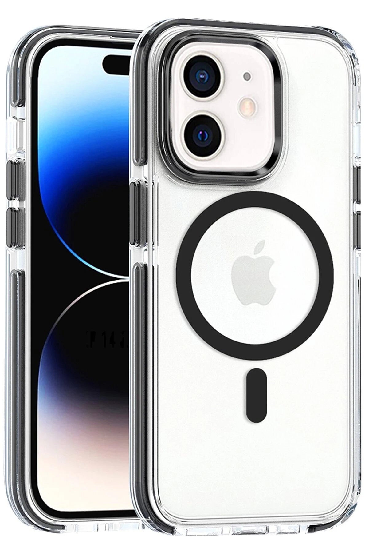 CepteToptan iPhone 11 Bella Magsafe Kapak - Siyah - DROPX2094-8187