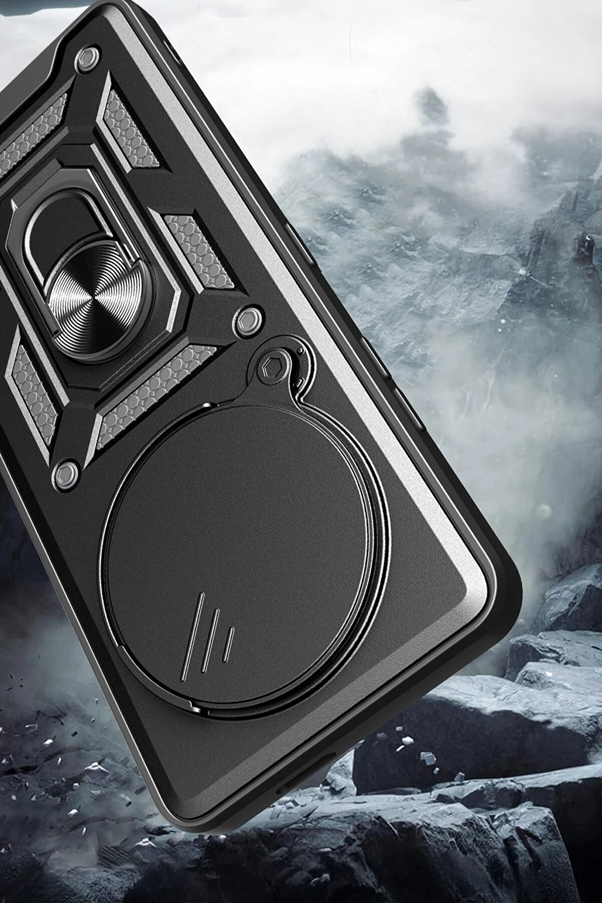 Xi̇aomi̇ Mi̇ 15 Ultra Kılıf Pars Lens Y&uuml;z&uuml;kl&uuml; Si̇li̇kon - Yeşi̇l - Dropx7420-3459