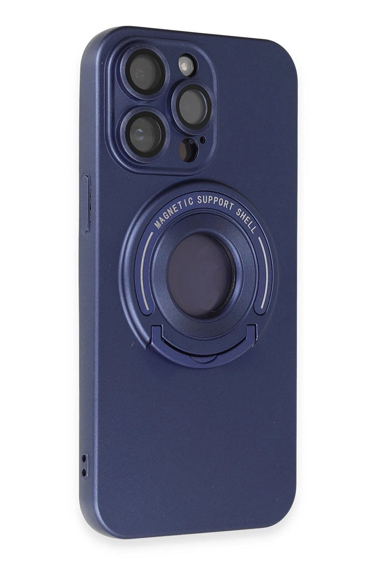 İphone 13 Pro Max Kılıf Lukka Magneti̇csafe Kapak - Laci̇vert - Dropx6015-1685