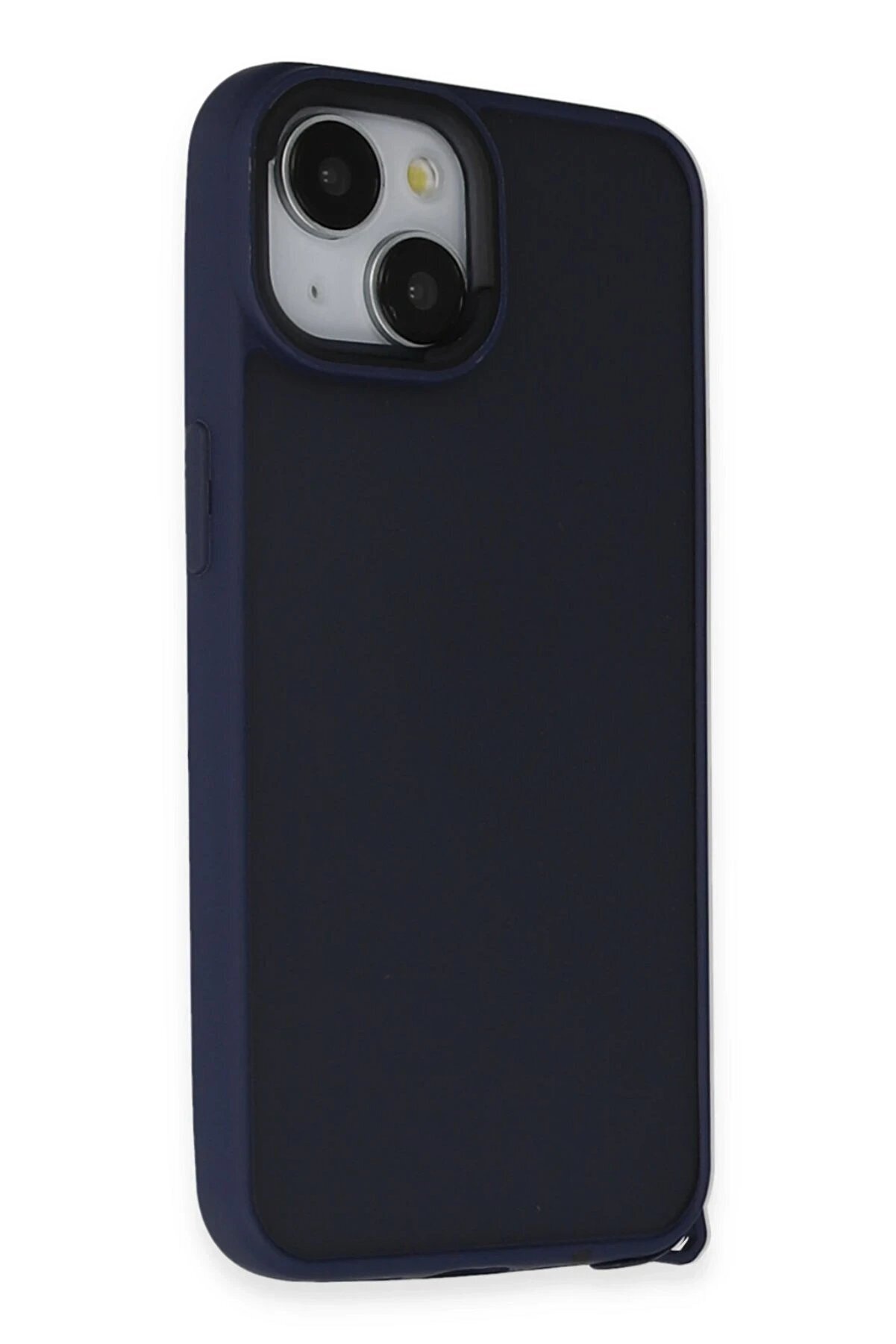 CepteToptan iPhone 15 Kılıf Elegant Kapak - Lacivert - DROPX8601-8526