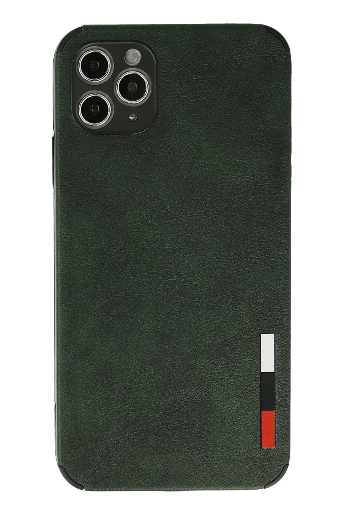 CepteToptan iPhone 11 Pro Kılıf Loop Deri Silikon - Yeşil - DROPX1093-4100