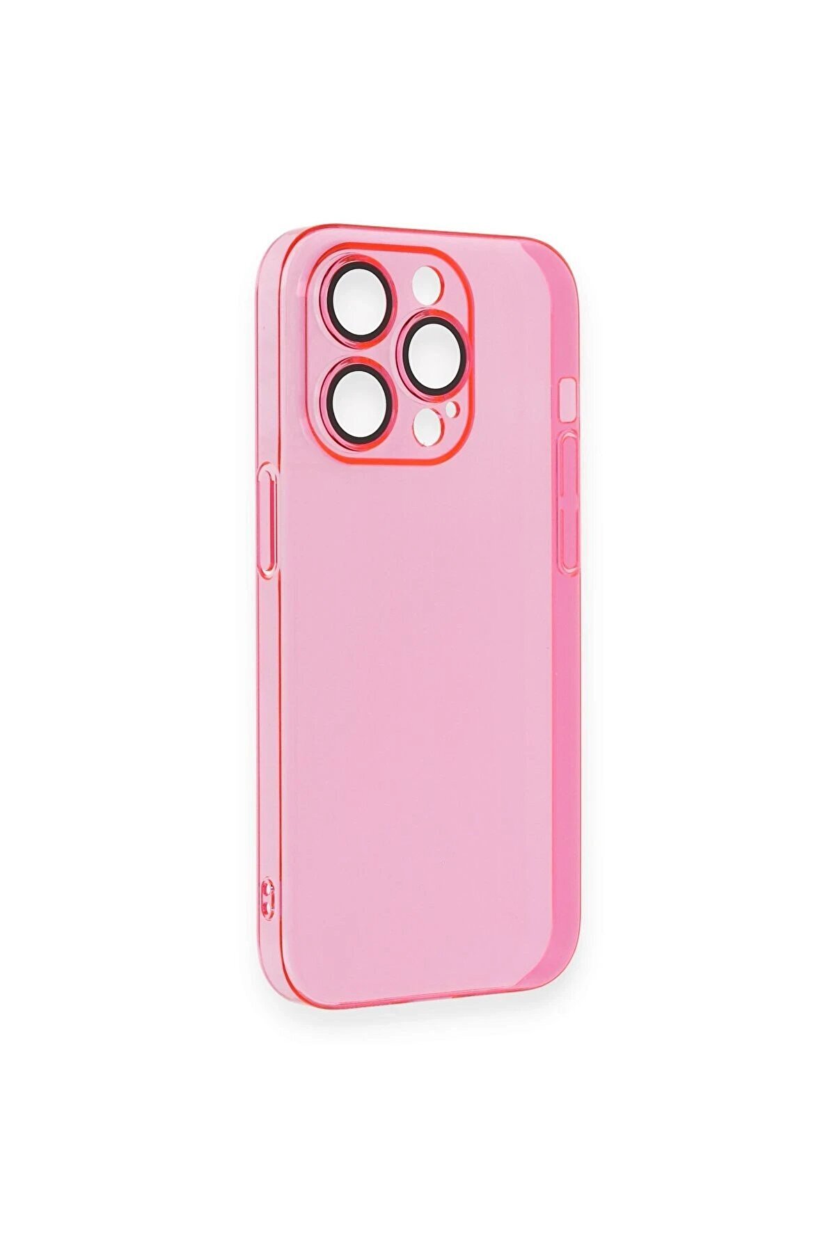 İphone 13 Pro Kılıf Armada Lensli̇ Kapak - Pembe - Dropx3062-3784