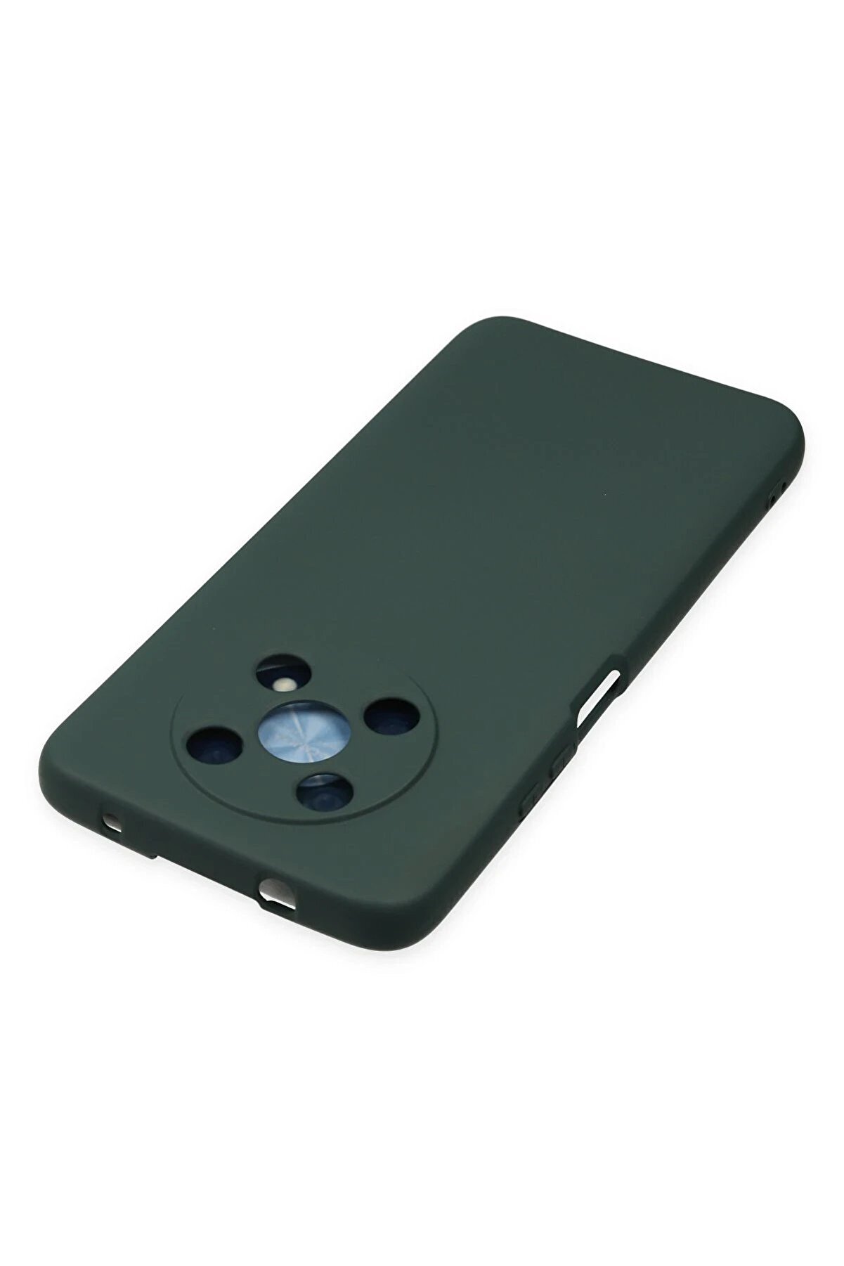 Huawei̇ Nova Y90 Kılıf Nano İçi̇ Kadi̇fe Si̇li̇kon - Koyu Yeşi̇l - Dropx7608-3659