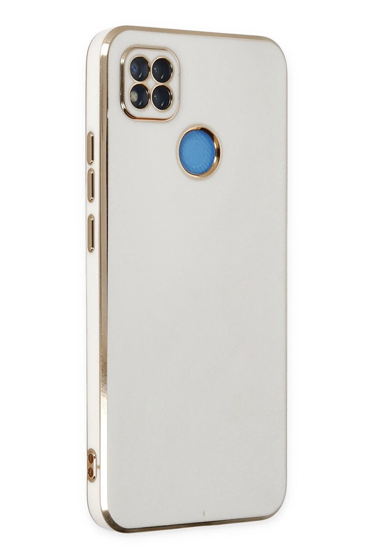 CepteToptan Xiaomi Redmi 9C Kılıf Volet Silikon - Beyaz - DROPX8981-8612