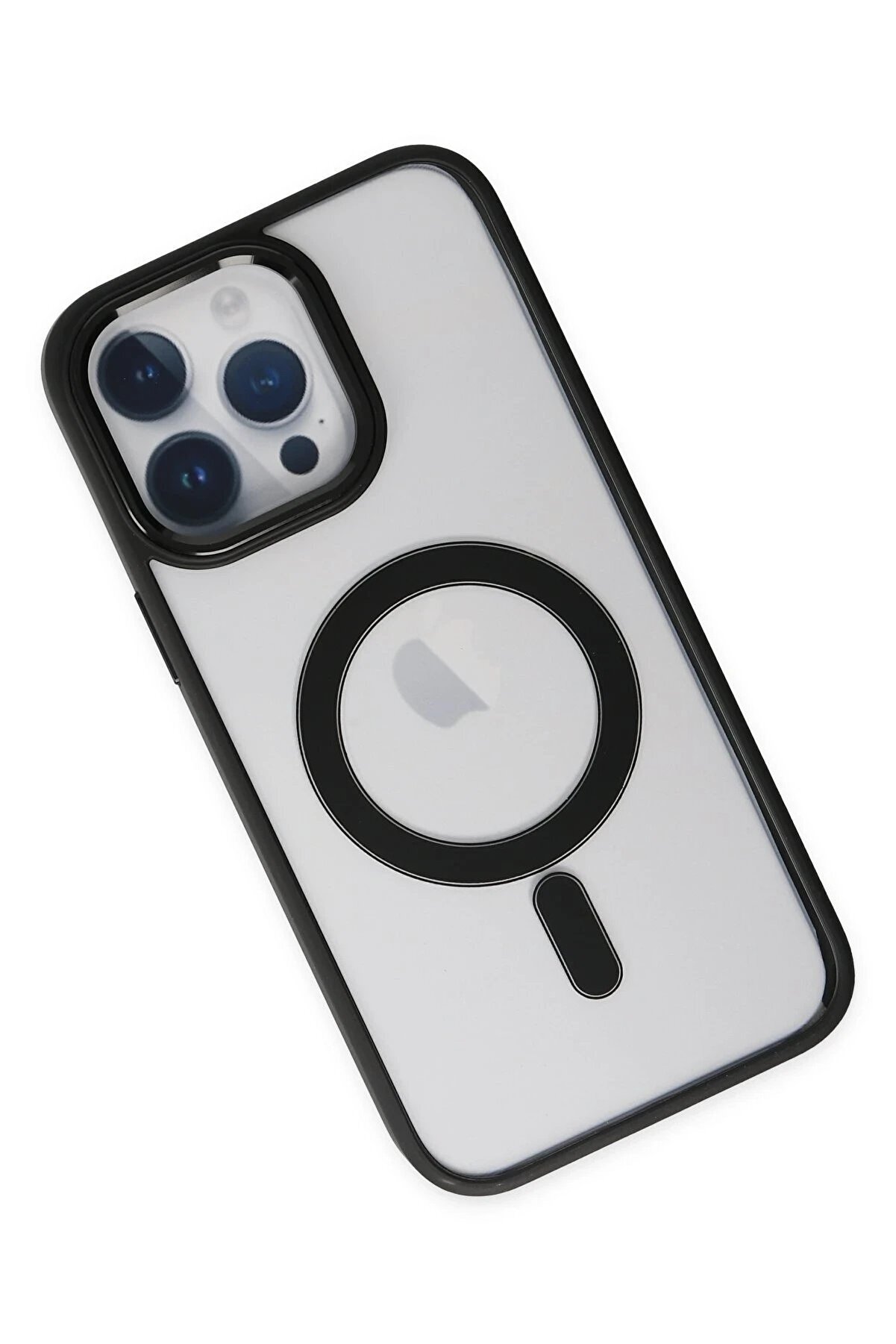 İphone 14 Pro Kılıf Room Magneti̇csafe Si̇li̇kon - Si̇yah - Dropx6322-8346