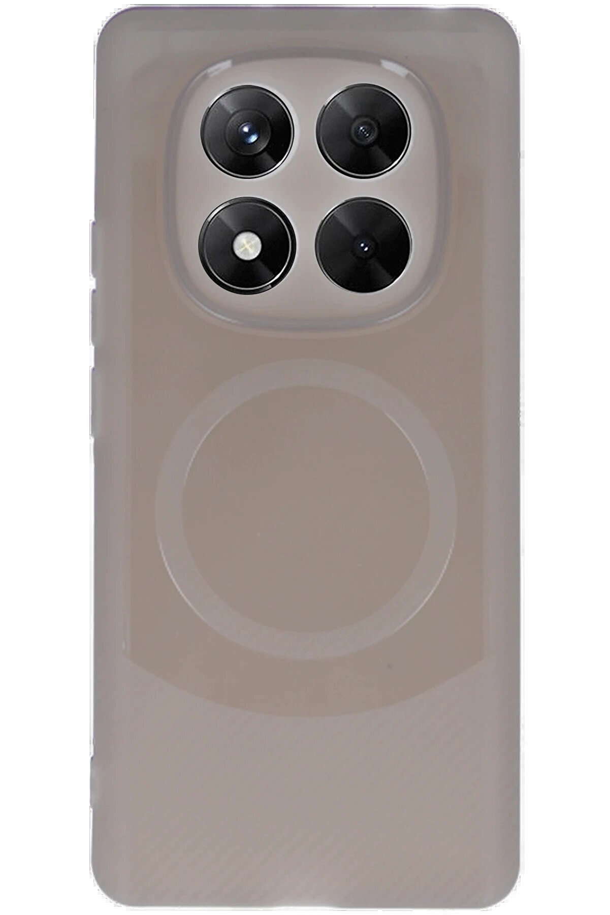 Xi̇aomi̇ Redmi̇ Note 14 Pro 5G Kılıf Maya Karbon Kapak - Gri̇ - Dropx3443-3861