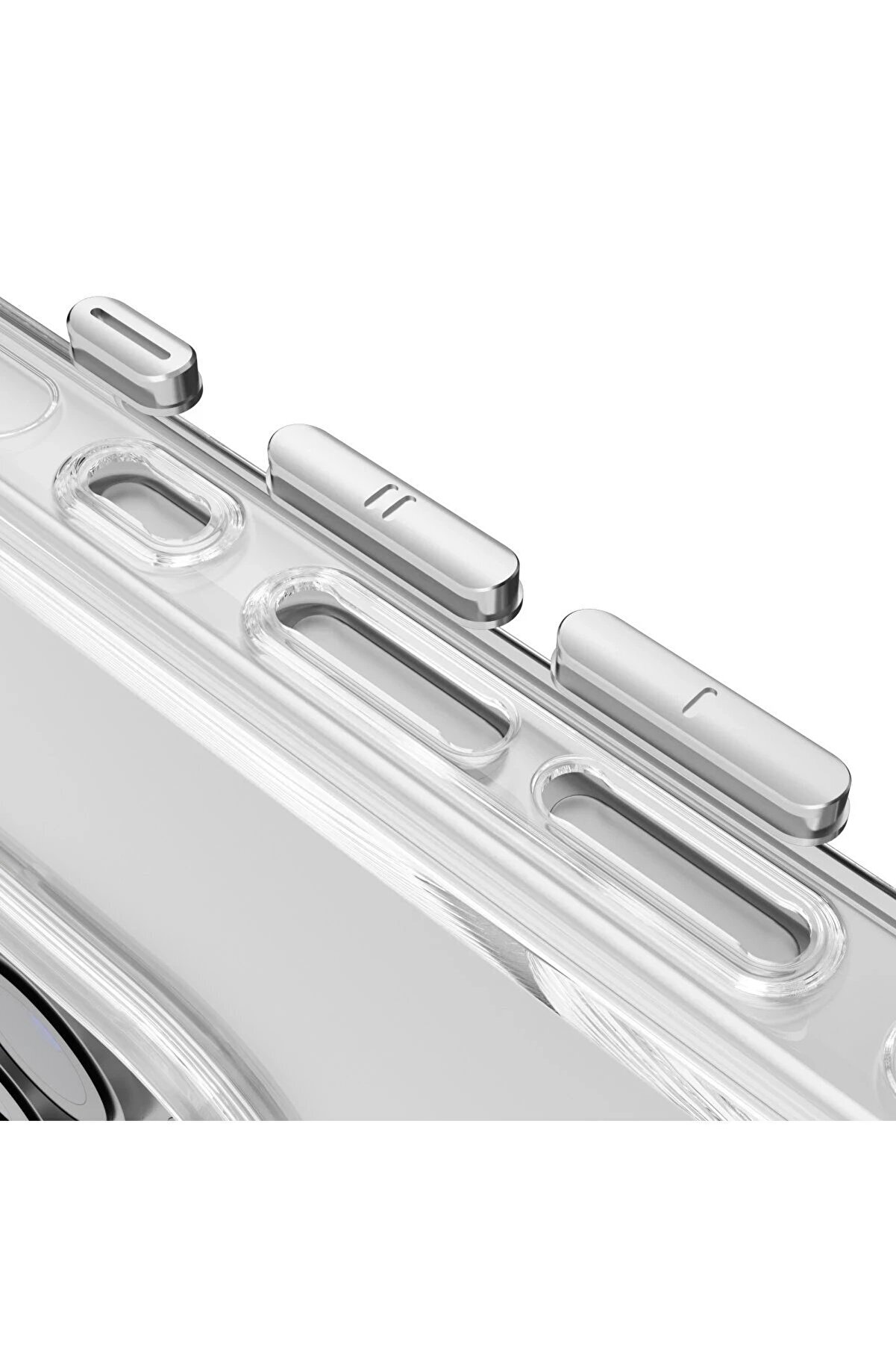 İphone 16 Pro Max Gleam Pc Sert Magsafe Kılıf - Şeffaf - Dropx8019-5771