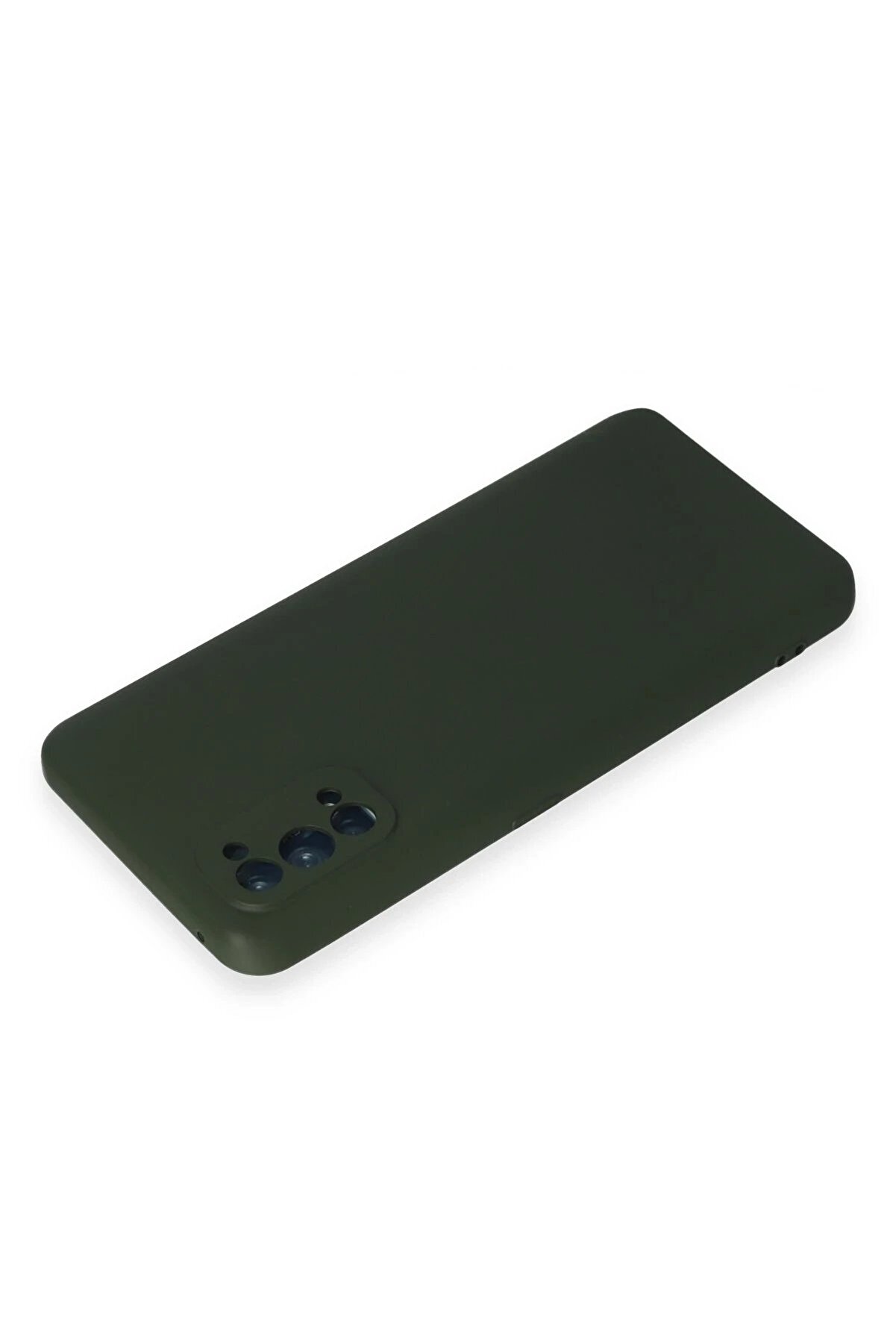 Realme 7 Pro Kılıf Nano İçi̇ Kadi̇fe Si̇li̇kon - Koyu Yeşi̇l - Dropx6246-3647