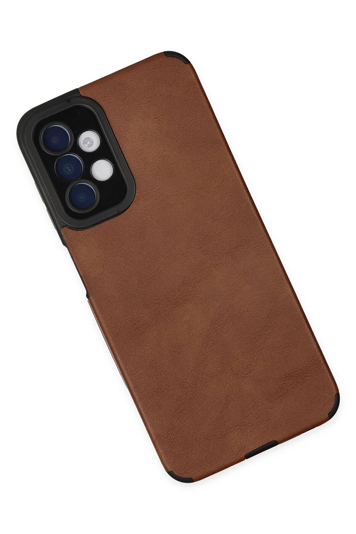 Samsung Galaxy A04S Kılıf Loop Deri̇ Si̇li̇kon - Kahverengi̇ - Dropx5014-2967