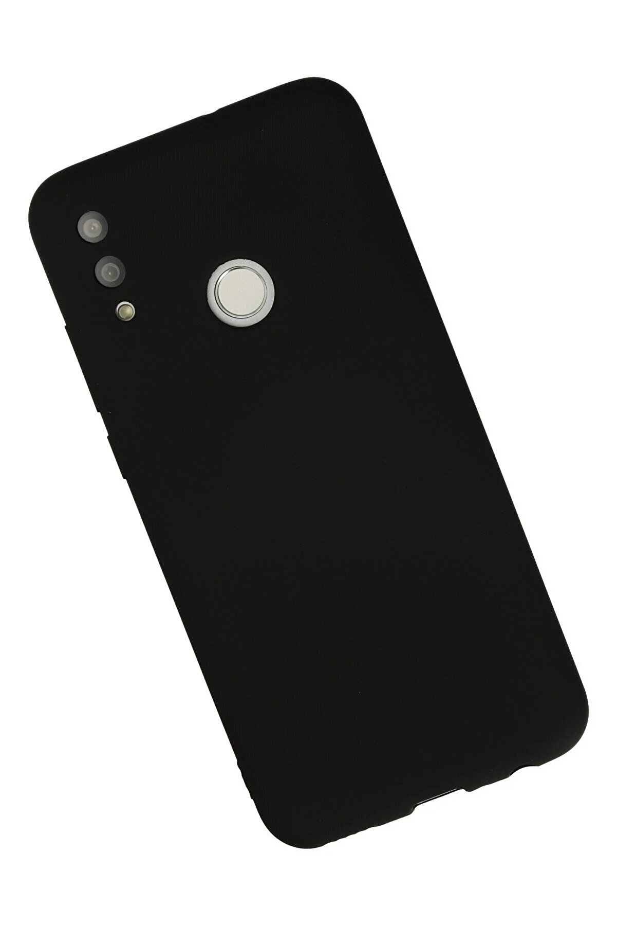 Huawei̇ P Smart 2019 Kılıf Nano İçi̇ Kadi̇fe Si̇li̇kon - Si̇yah - Dropx4655-1920