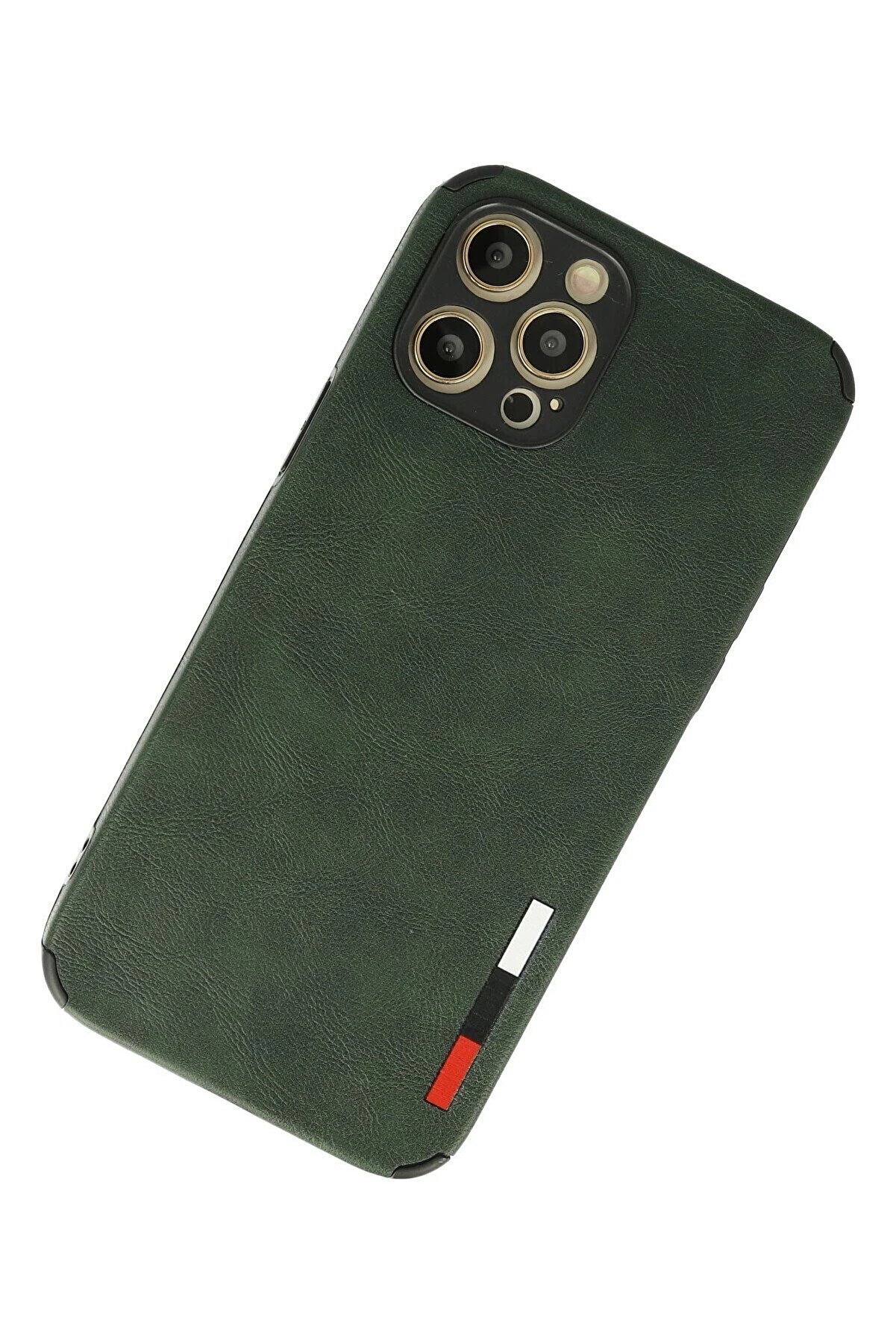 İphone 12 Pro Max Kılıf Loop Deri̇ Si̇li̇kon - Yeşi̇l - Dropx6226-9089