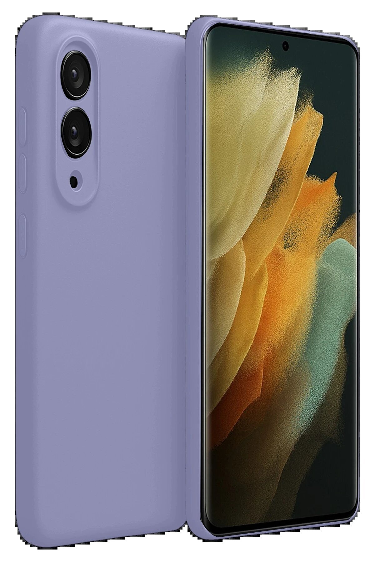 CepteToptan Samsung Galaxy S25 Edge First Silikon - Lila - DROPX8878-8739