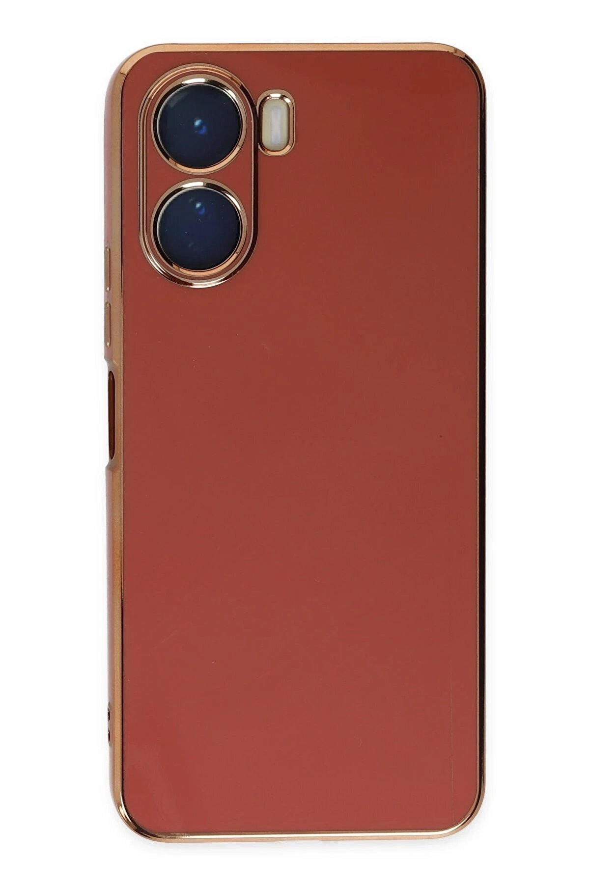 Vi̇vo Y16 Kılıf Volet Si̇li̇kon - Kırmızı - Dropx8057-9845