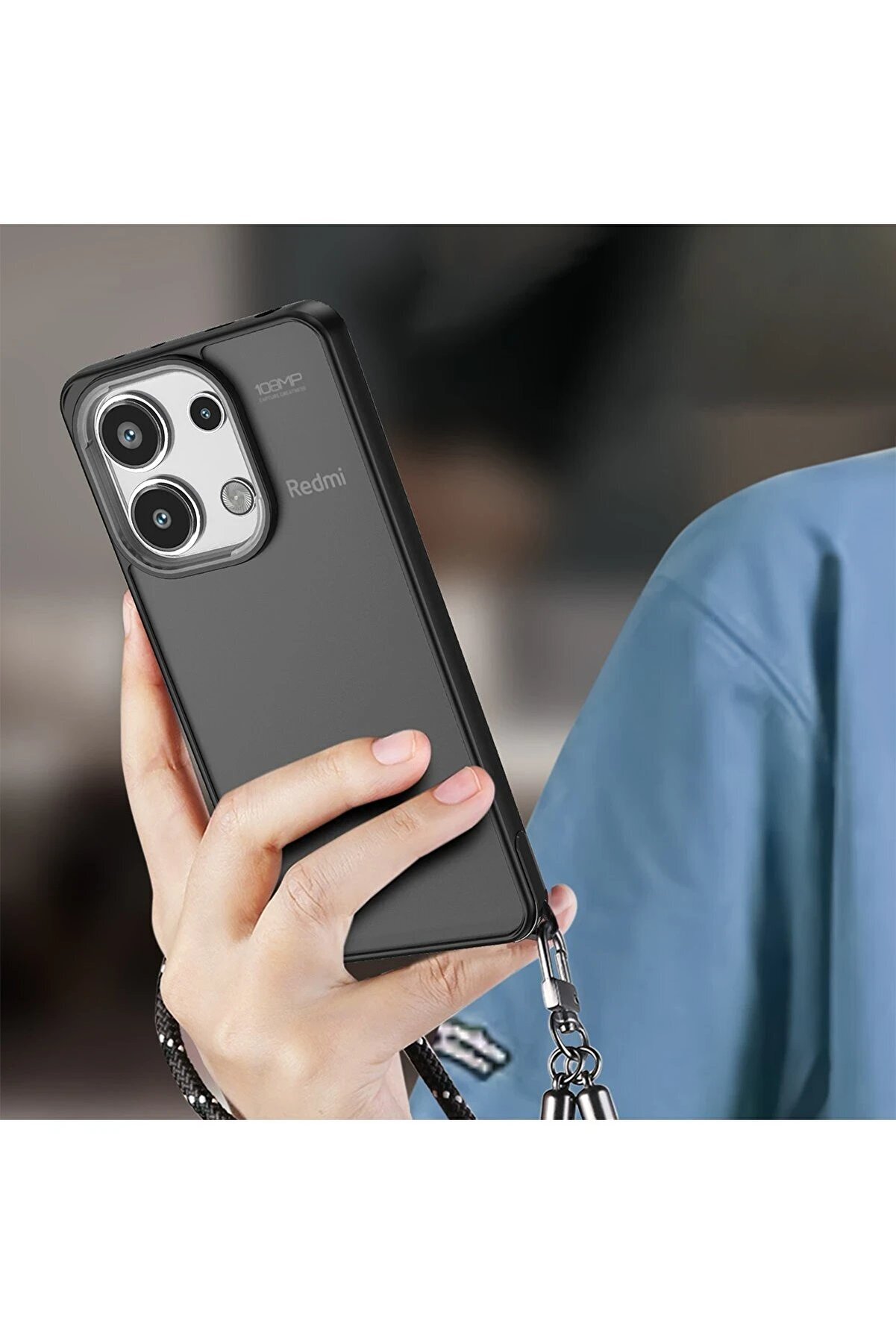 Xi̇aomi̇ Redmi̇ Note 13 Pro 4G Kılıf Elegant Kapak - Deri̇n Mor - Dropx4052-9430