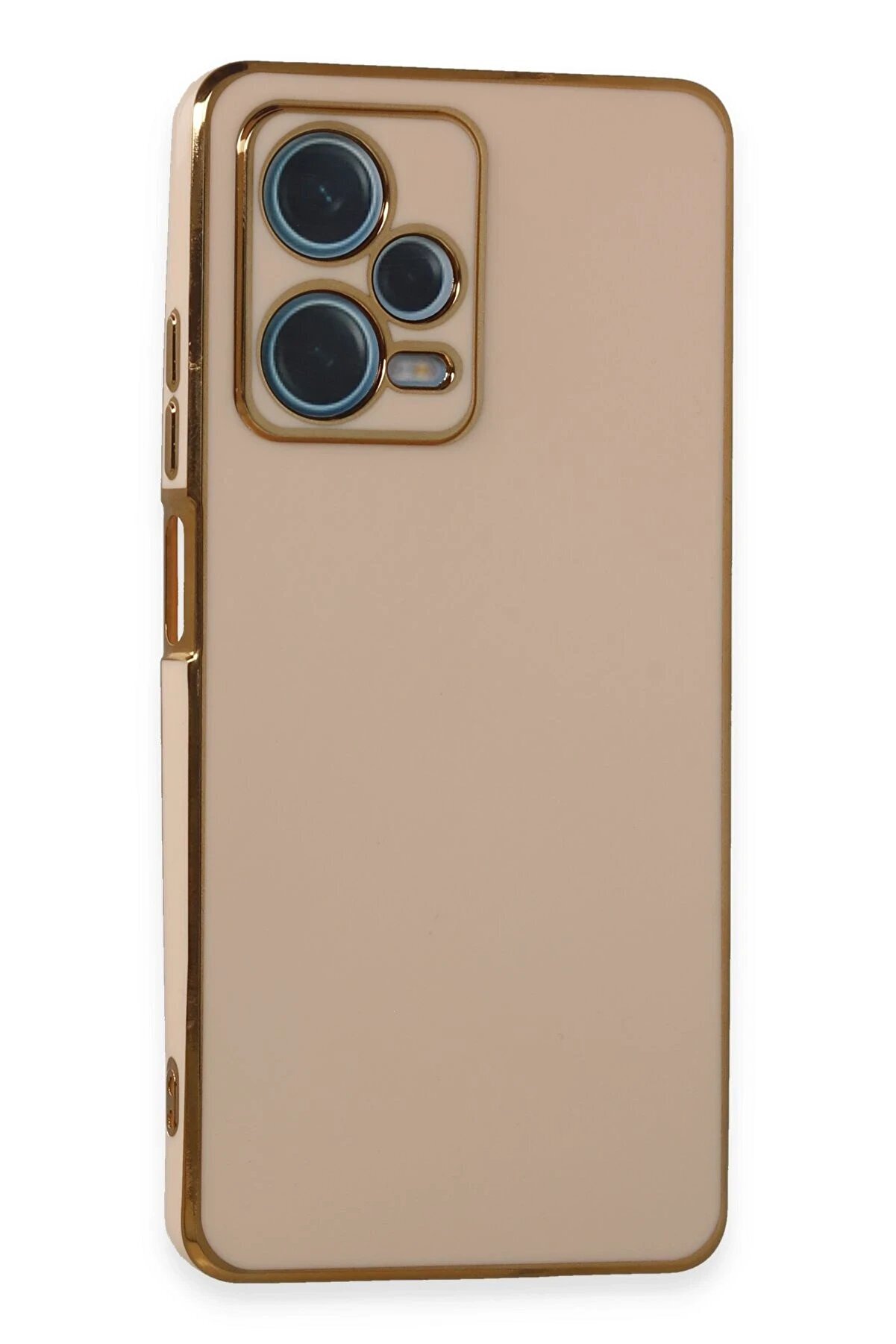 CepteToptan Xiaomi Redmi Note 12 Pro Plus Kılıf Volet Silikon - Pembe - DROPX4103-1946