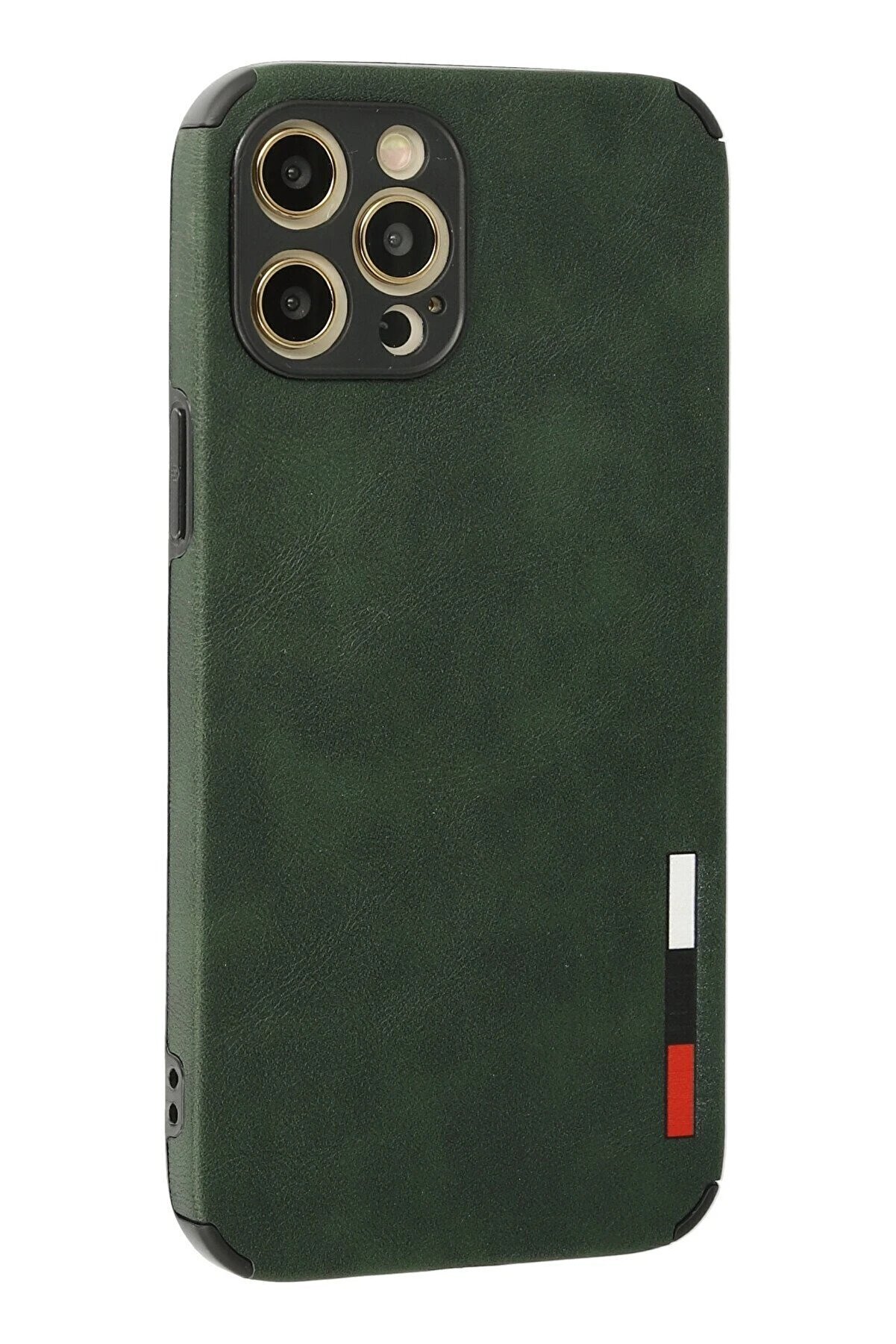 İphone 12 Pro Max Kılıf Loop Deri̇ Si̇li̇kon - Yeşi̇l - Dropx6226-9089